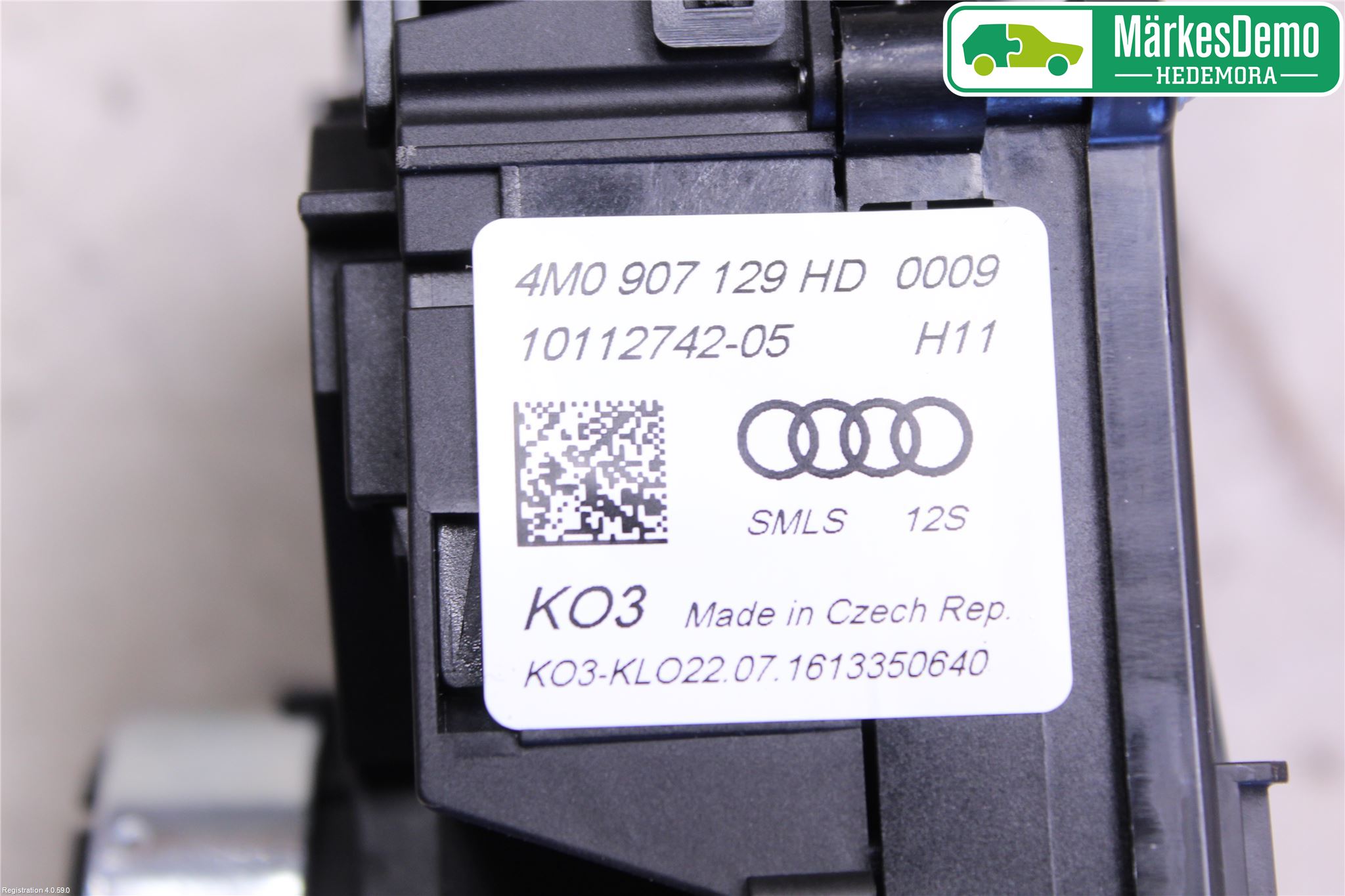 Audi A4/S4 B9 16-19 Bryter Ratt Kombi H Og V