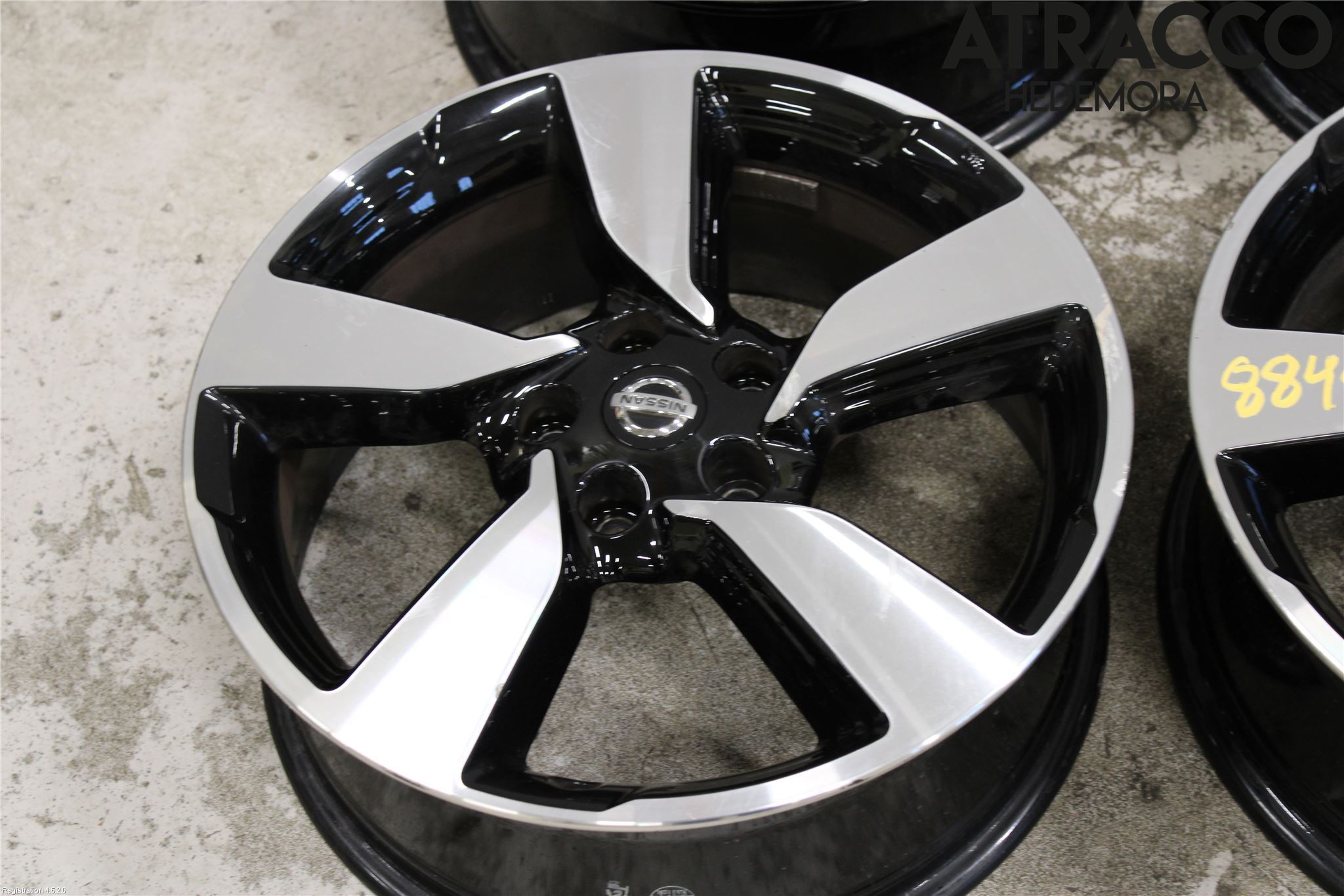 Nissan QASHQAI 14-17 Felg Aluminium Sett 4Stk