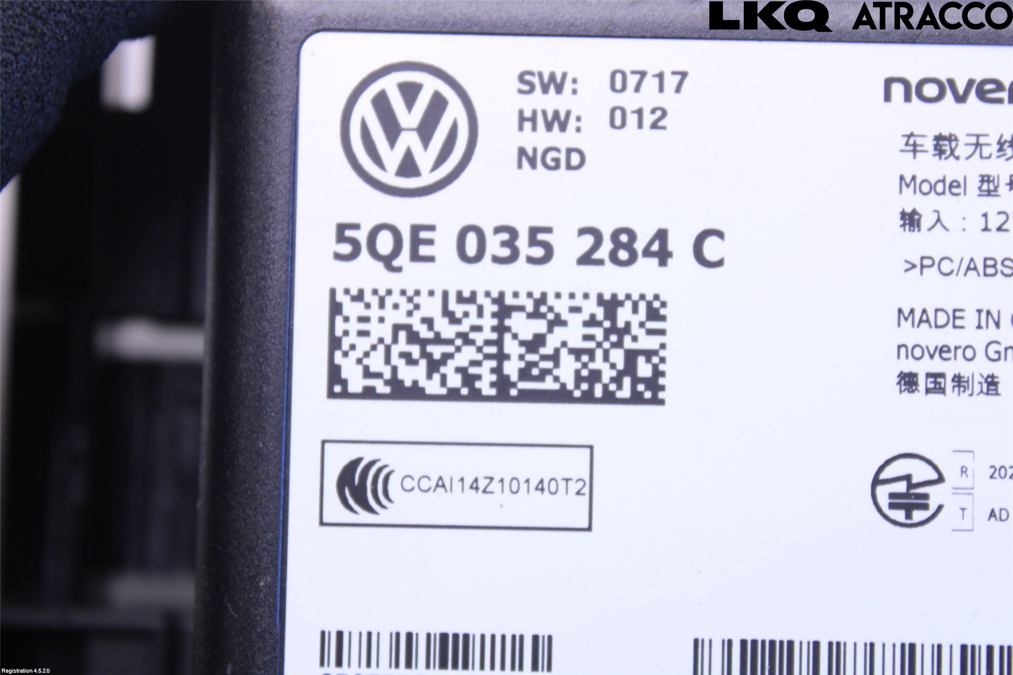 Volkswagen VW PASSAT 15-19 Styreenhet Øvrig