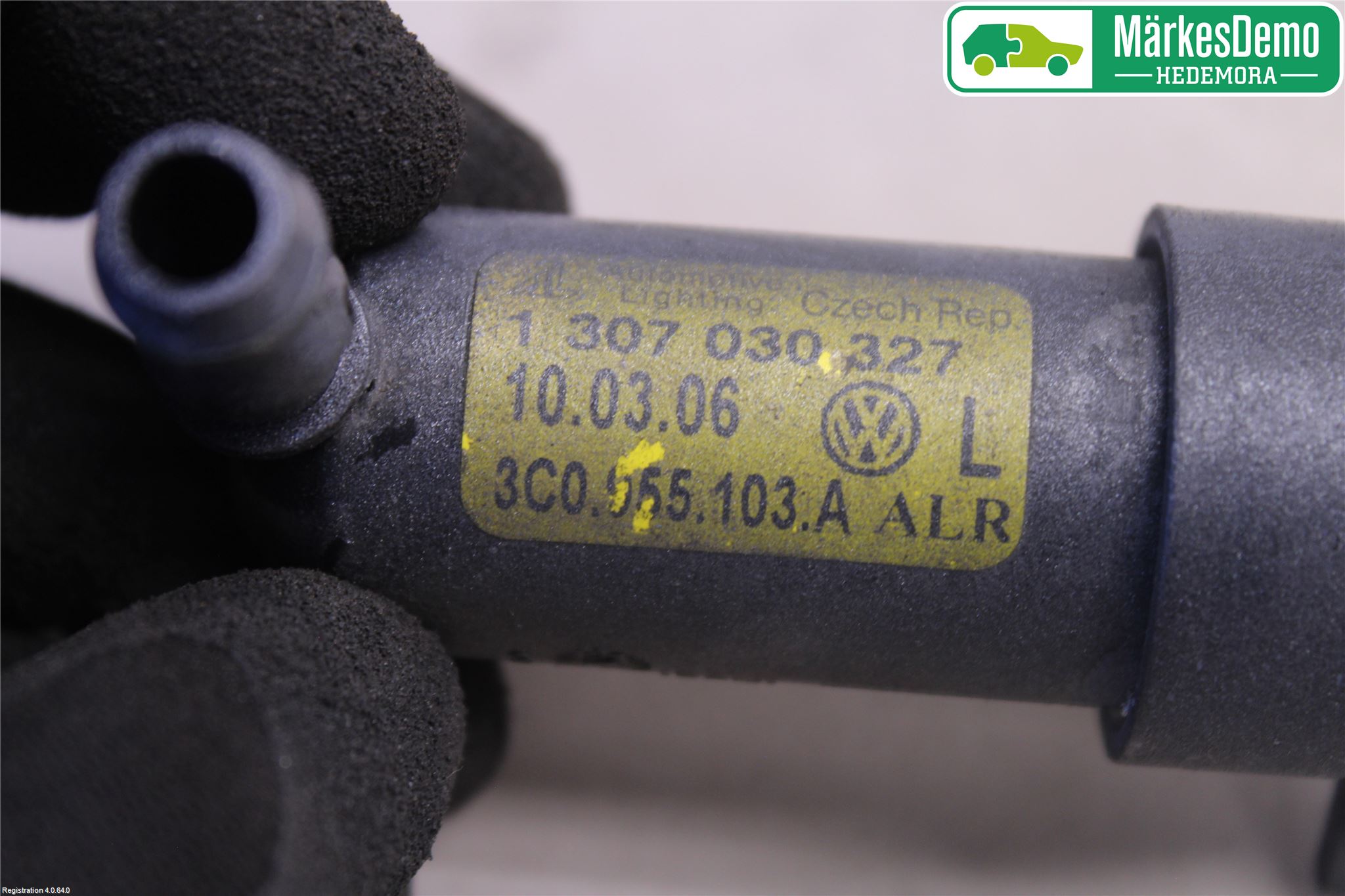 Volkswagen VW PASSAT 05-11 Spylerdyse Frontlykter