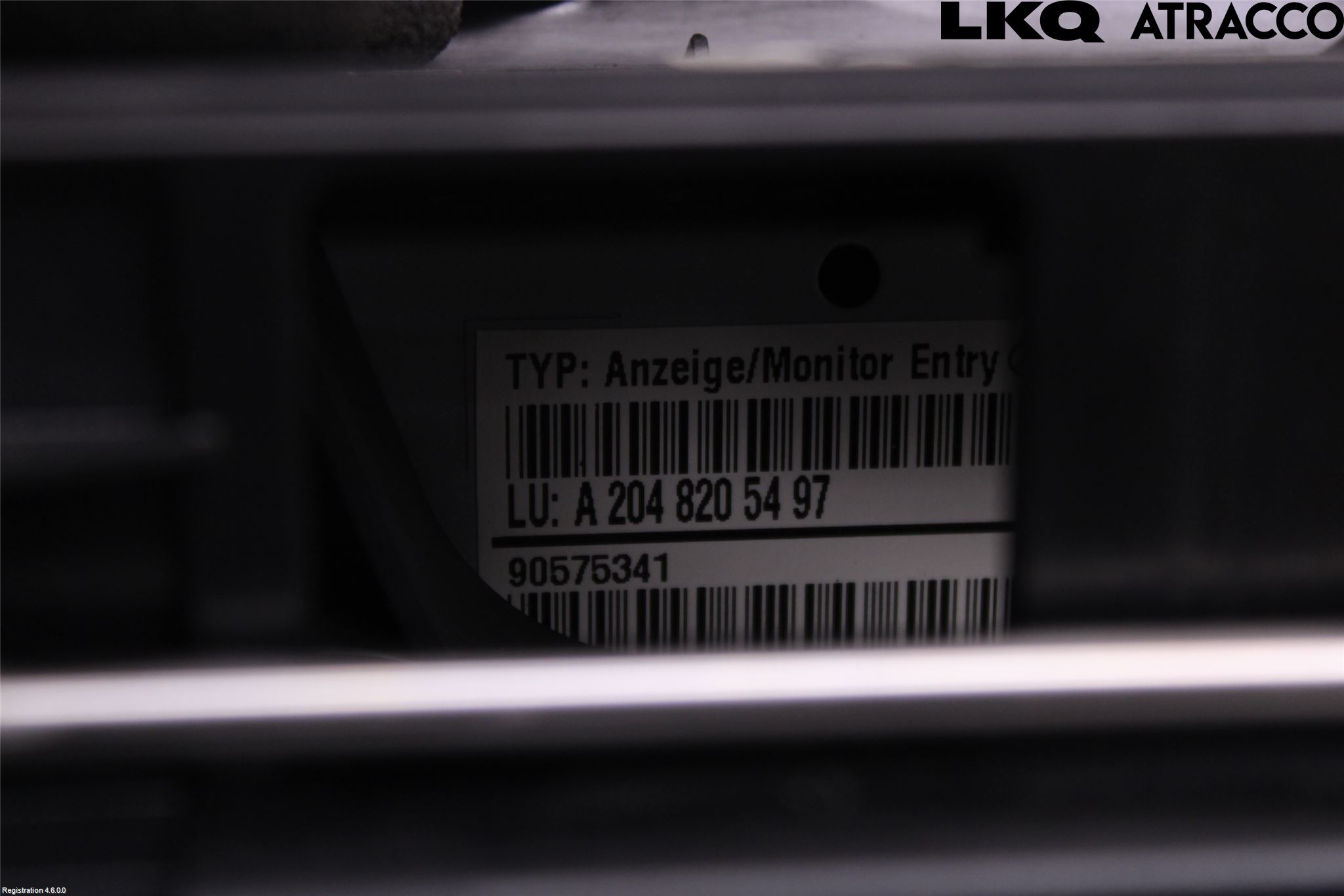 Mercedes-Benz MB C-KLASS (W204) 07-15 Multifunktionsdisplay