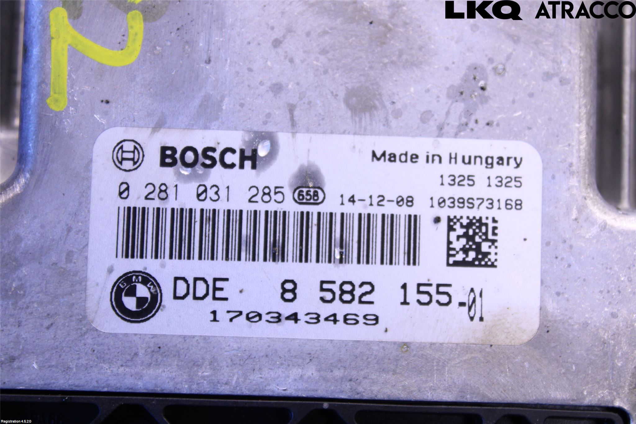 BMW 3 GT F34 13-19 Styreenhet Dieselpumpe