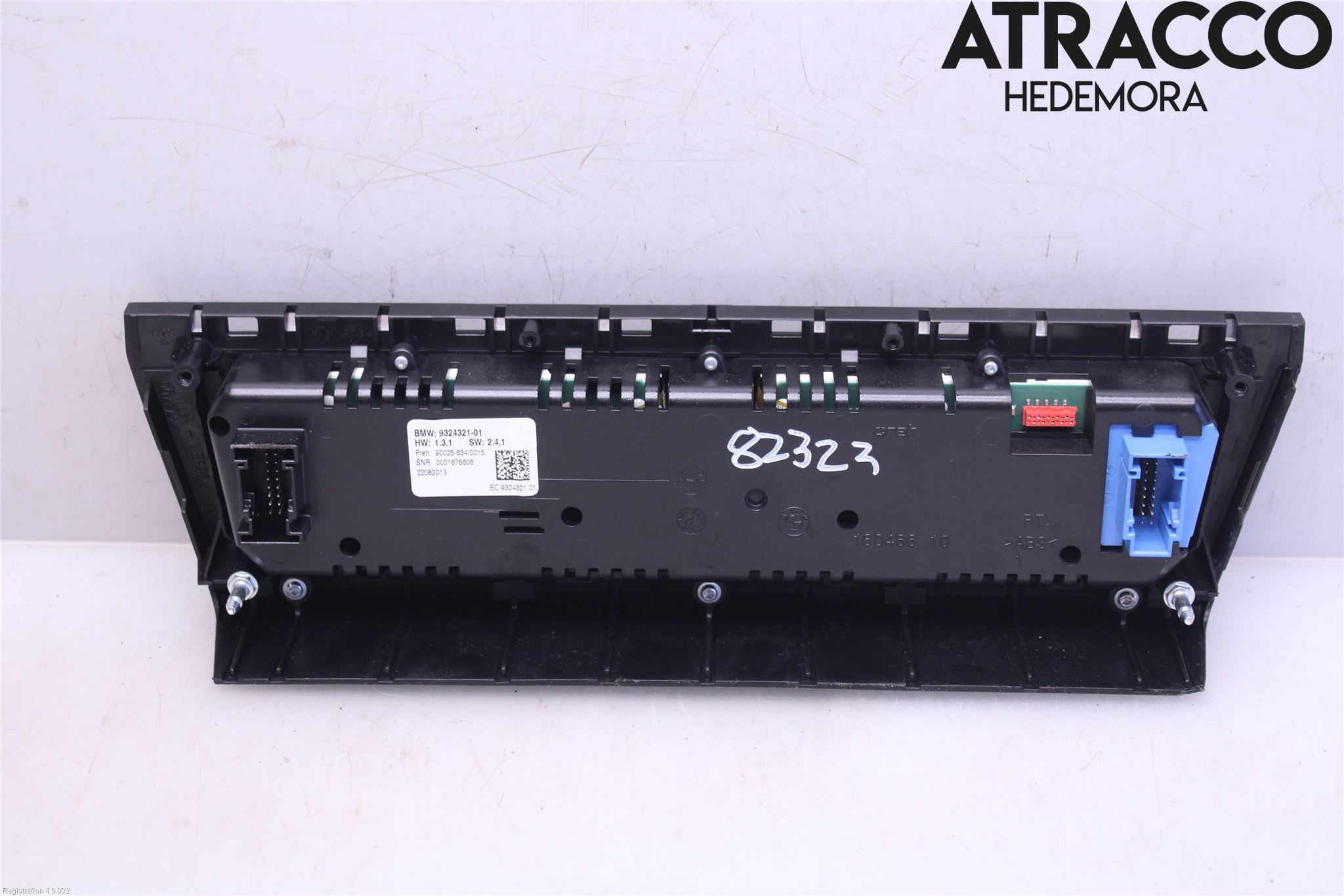 BMW 5 F10/F11/F18 09-17 Varme Ac Betjening-Display