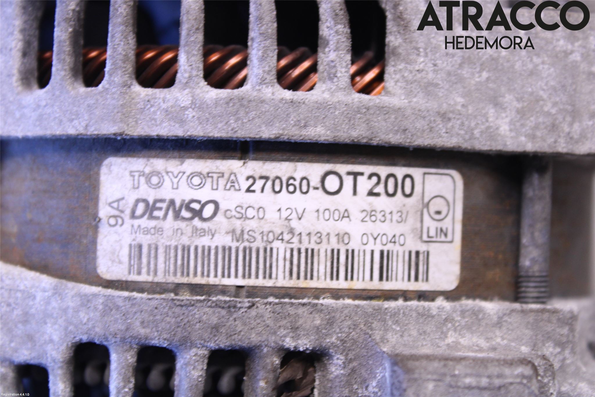 Toyota AURIS 13-19 Dynamo