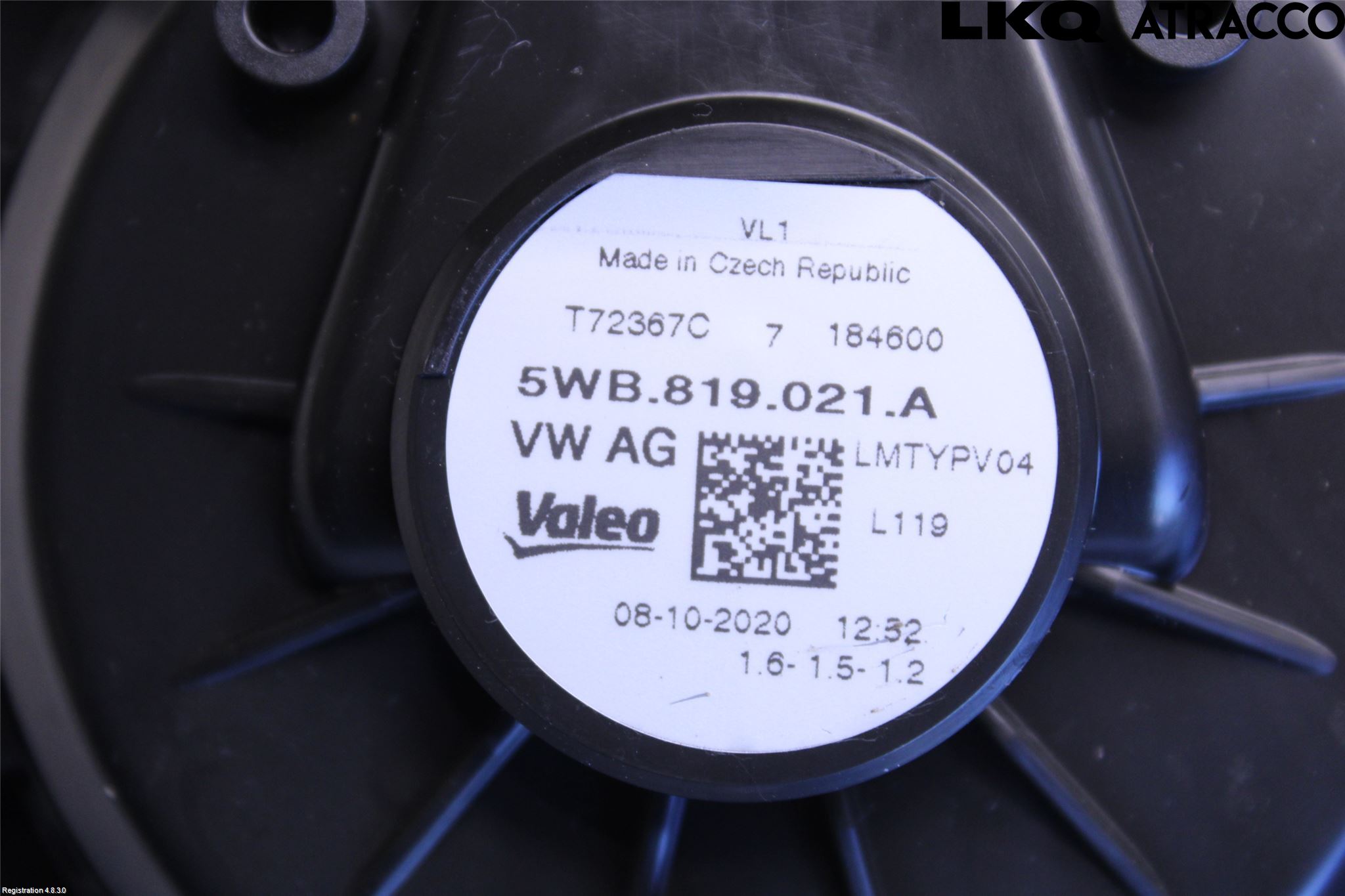 Volkswagen VW TOURAN 16- Varme Ac Varmeapparatvifte
