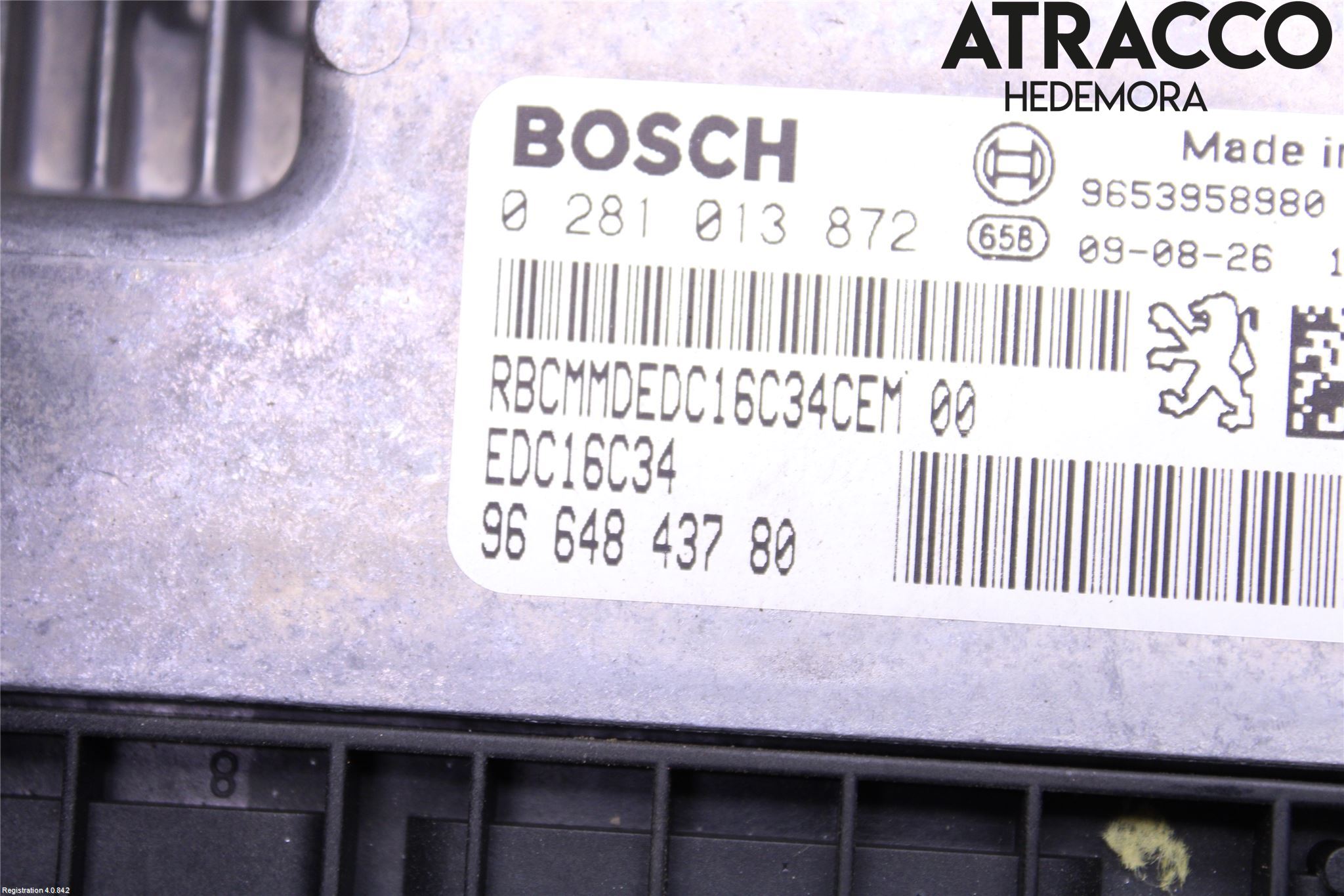 Peugeot 308 08-13 Styreenhet Dieselpumpe