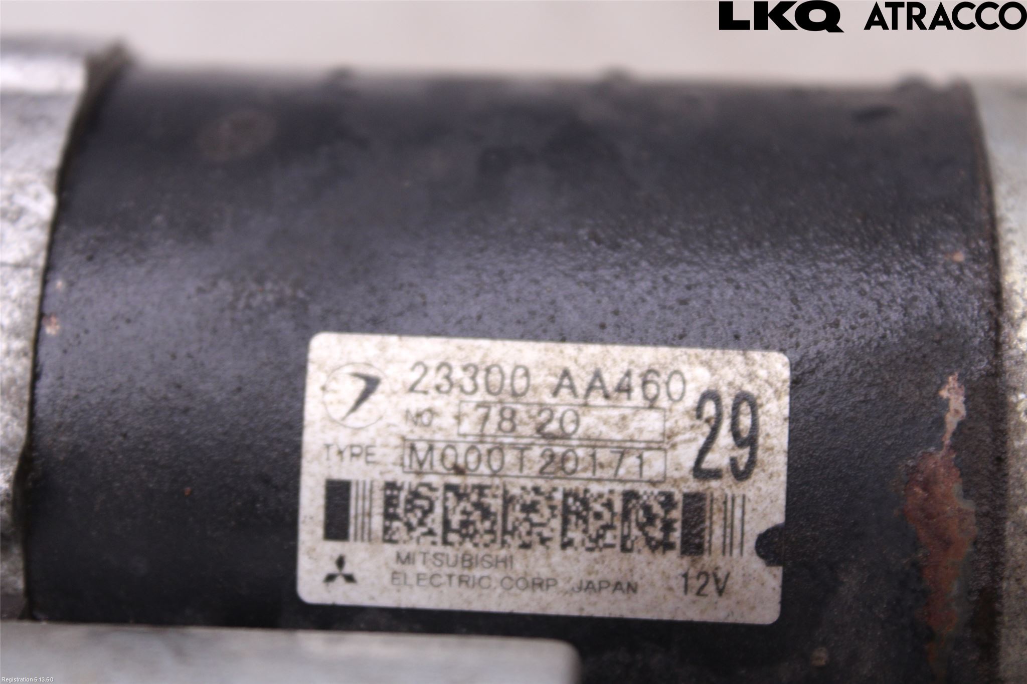 Subaru FORESTER SG 06- Startmotor