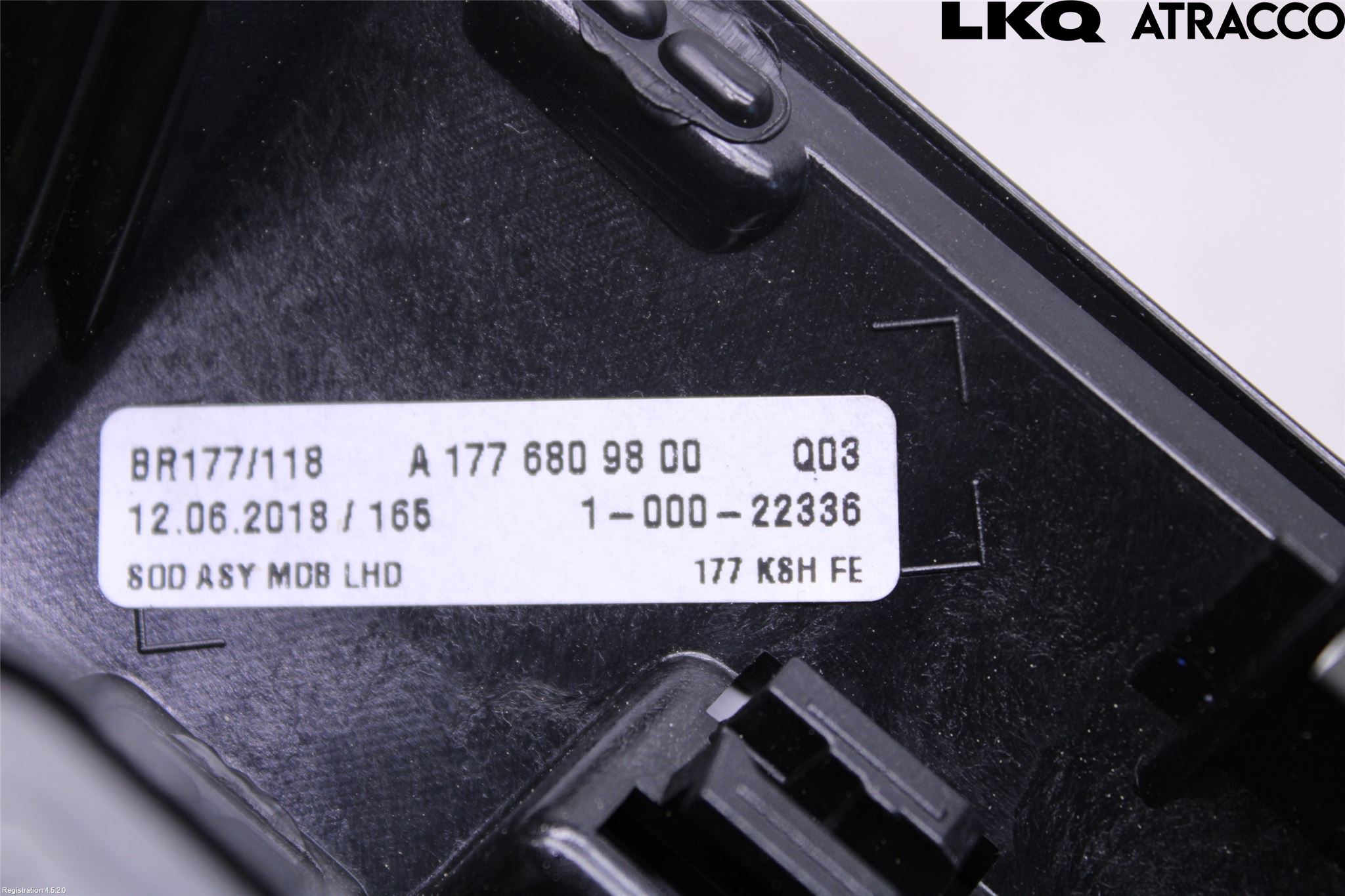 Mercedes-Benz MB A-KLASS (W177) 18- Dashbord Kanal - Dyse