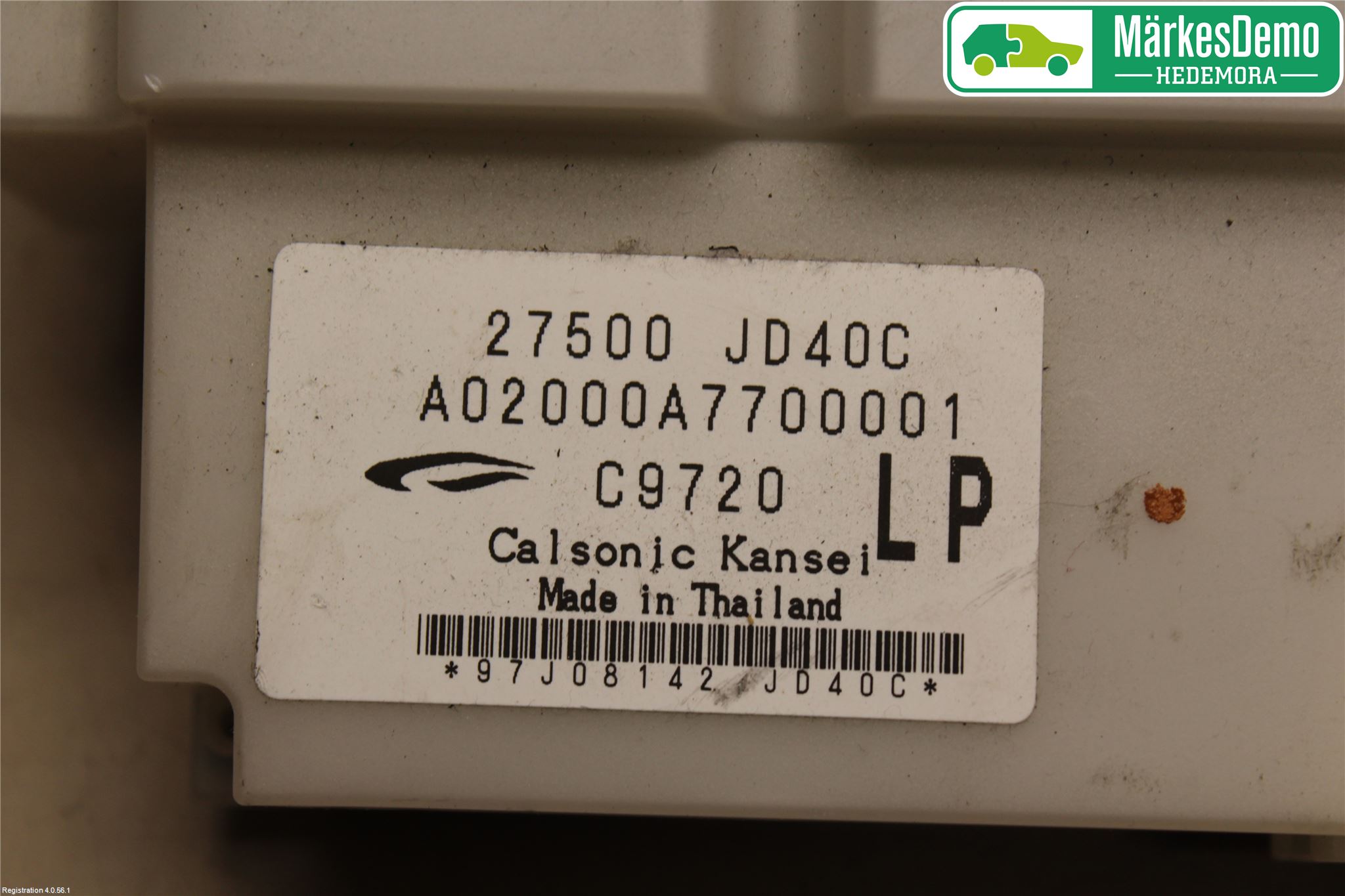Nissan QASHQAI   07-10 Varme Ac Betjening-Display