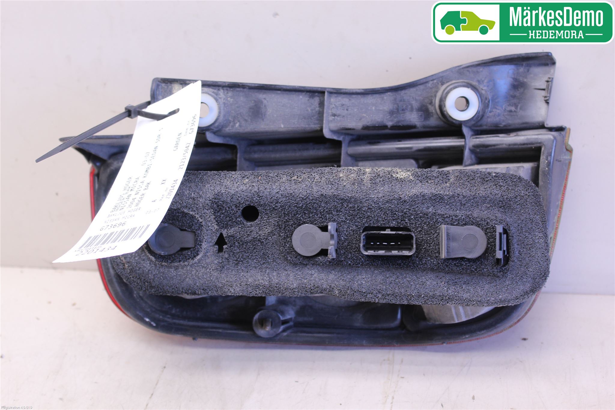 Nissan MICRA 03-07 Baklykt Høyre