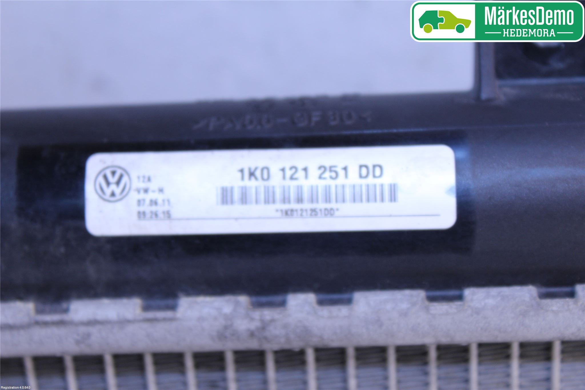 Volkswagen VW GOLF VI 09-13 Radiator Automat