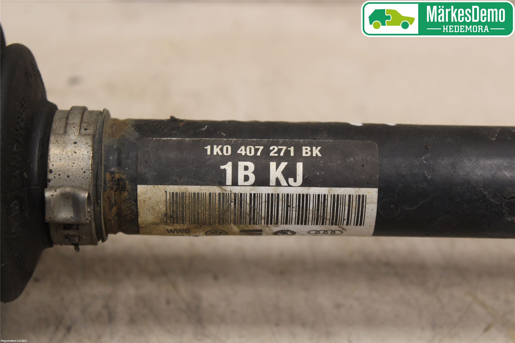 Volkswagen VW GOLF / E-GOLF VII 13-20 Drivaksel Foran Kompl Venstre