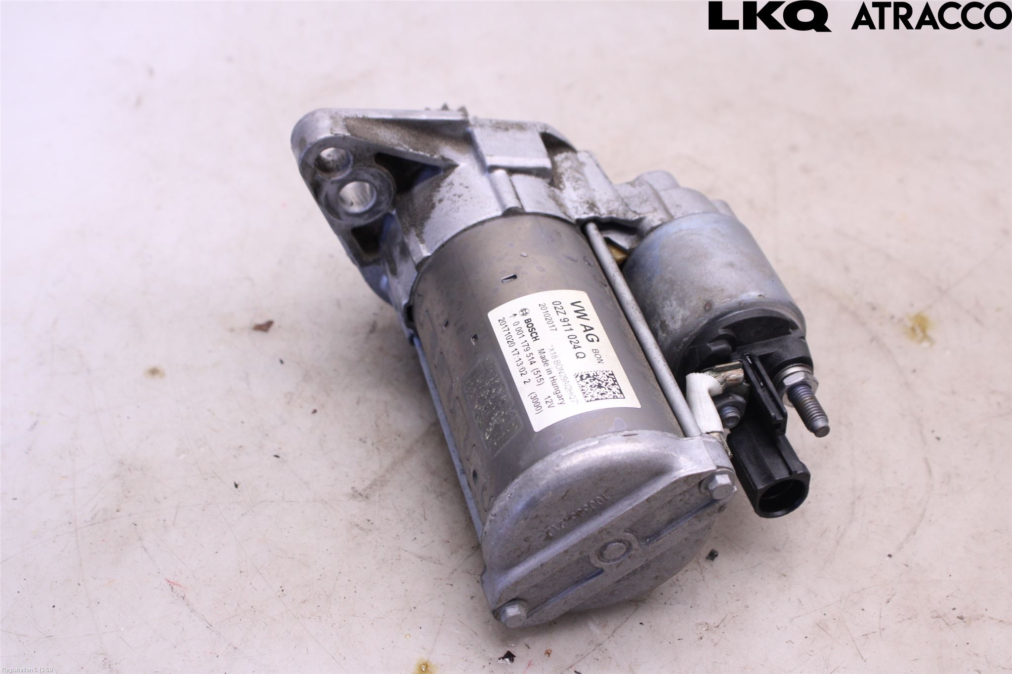 Volkswagen VW GOLF / E-GOLF VII 13-20 Startmotor