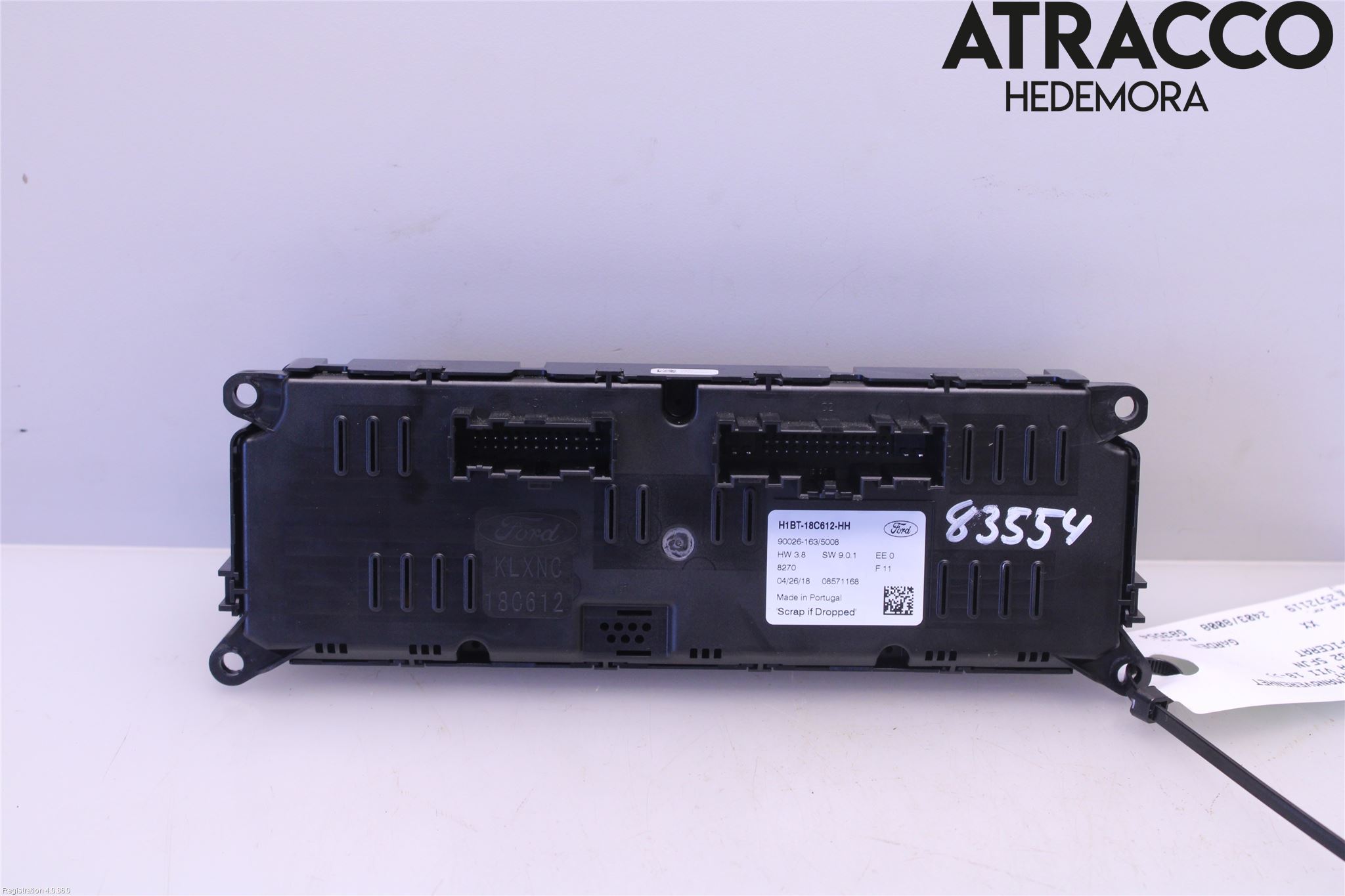 Ford FIESTA (VII) 18-23 Varme Ac Betjening-Display