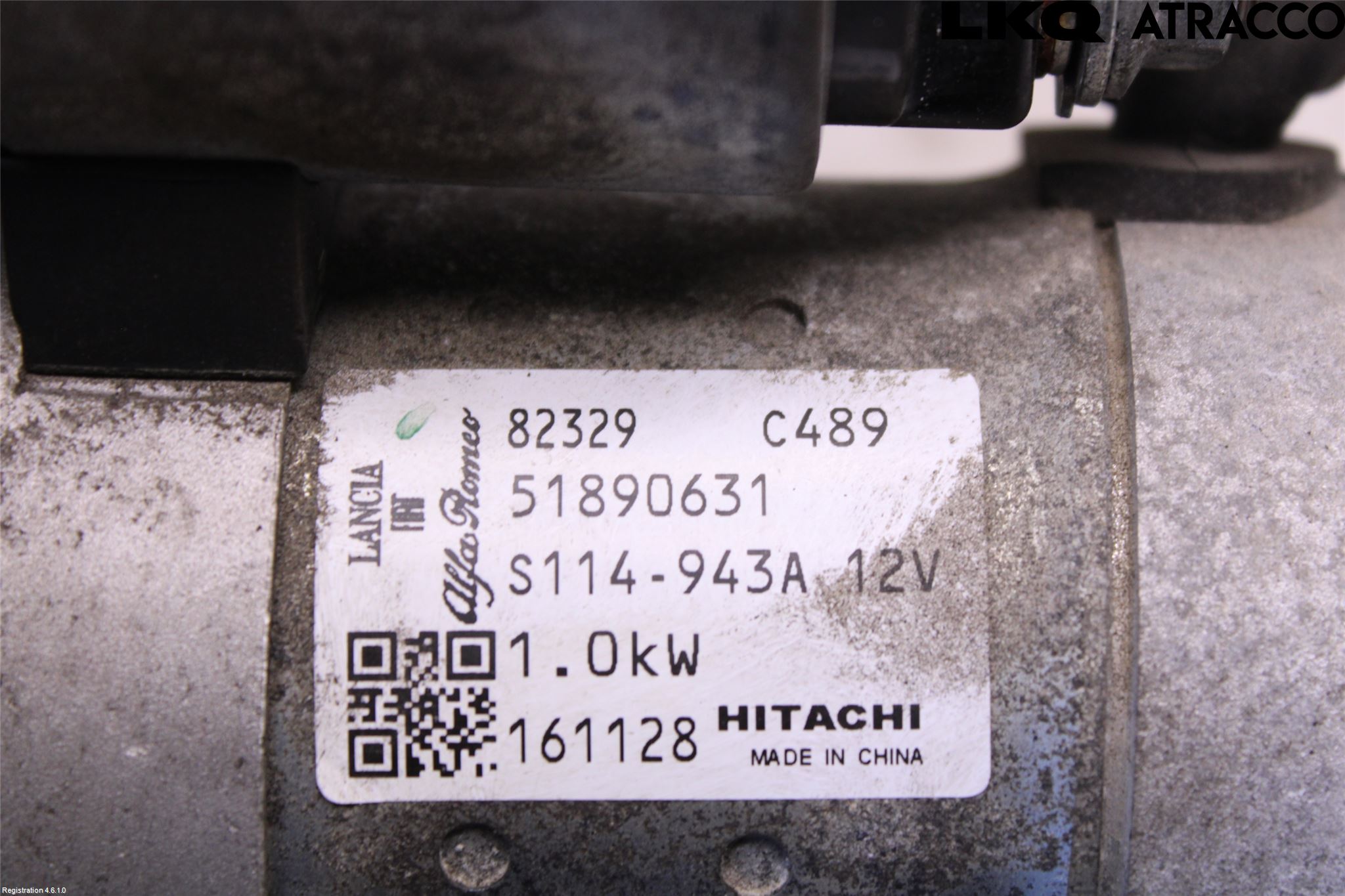 Fiat 500 07- Startmotor