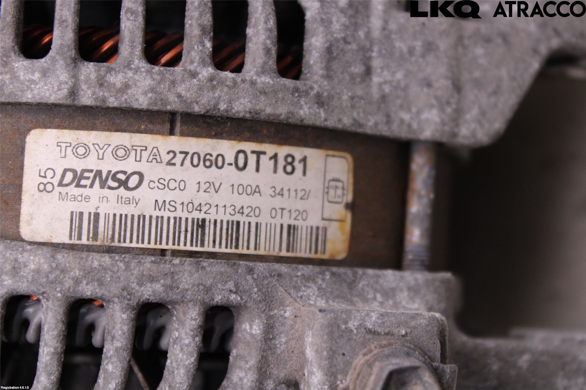 Toyota VERSO 09-18 Dynamo