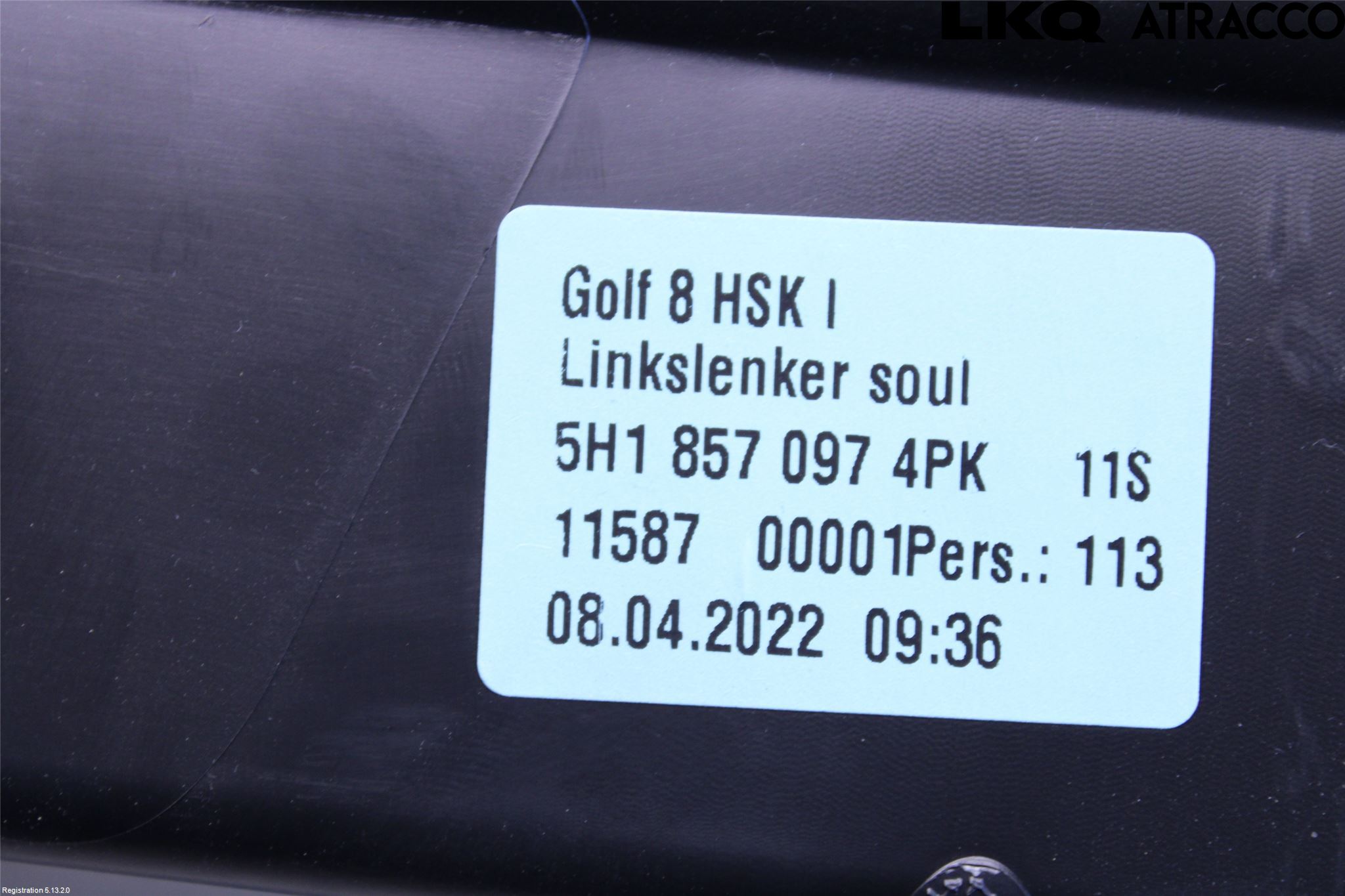 Volkswagen VW GOLF / E-GOLF VIII 20- Innr Hanskerom