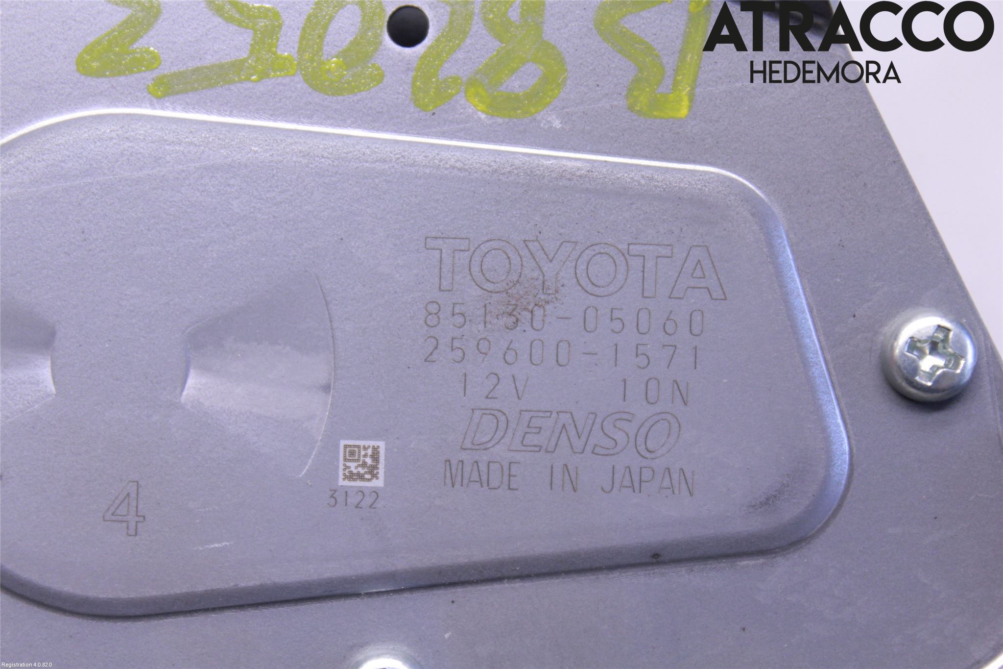 Toyota AVENSIS 09-15 Viskermotor Bakluke