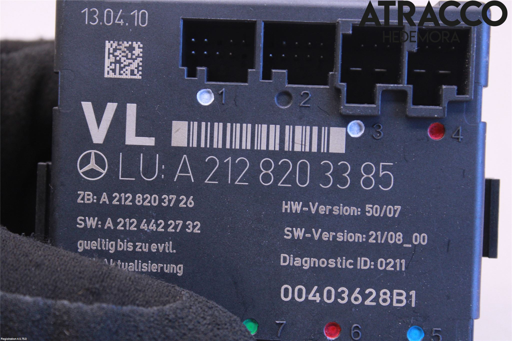 Mercedes-Benz MB E-KLASS (W212) 09-16 Styreenhet Dør