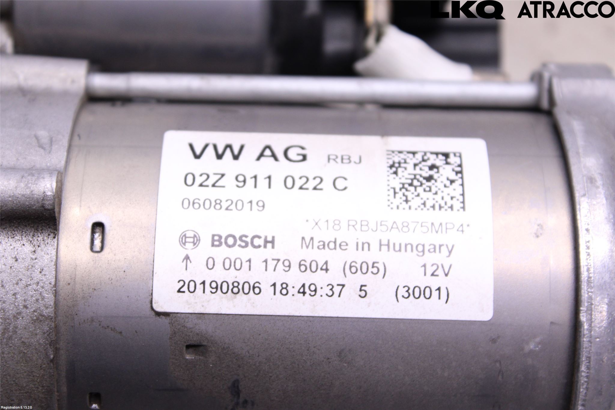 Skoda SCALA 19- Startmotor