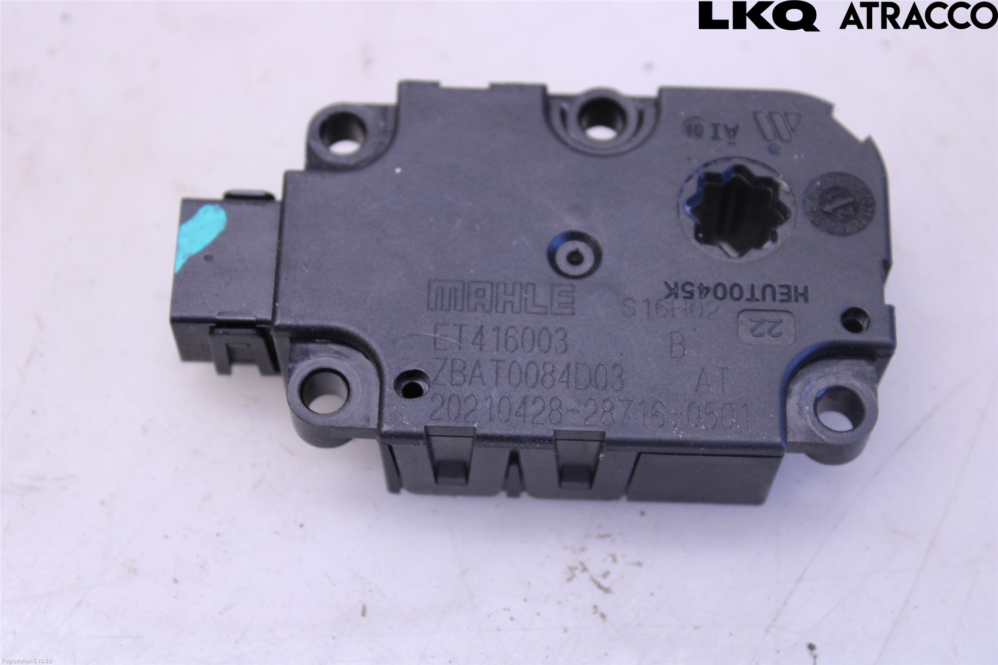 Audi E-TRON, S GE 19- Varme Ac Regulerings Motor
