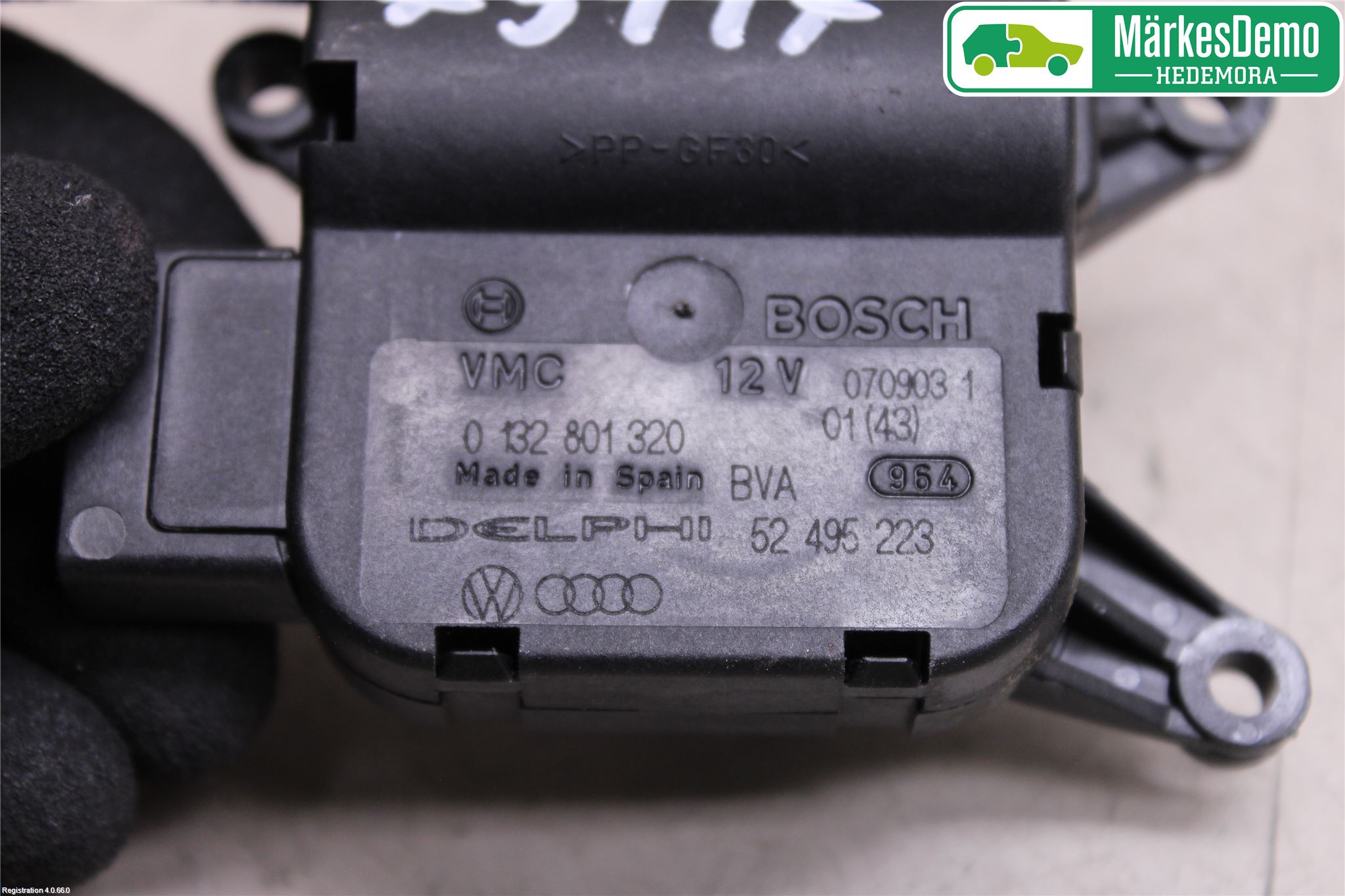 Porsche CAYENNE 03- Varme Ac Regulerings Motor