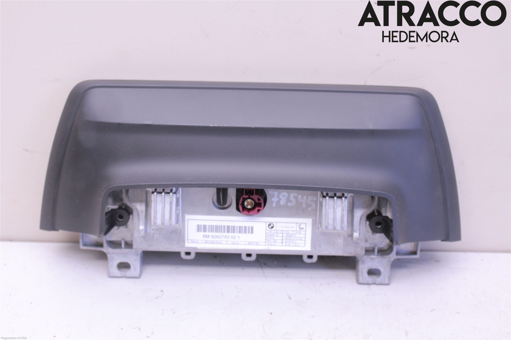 BMW 3 F30/F31/F80 12-19 Instr Skjerm Dvd-Gps-Ac-Tlf