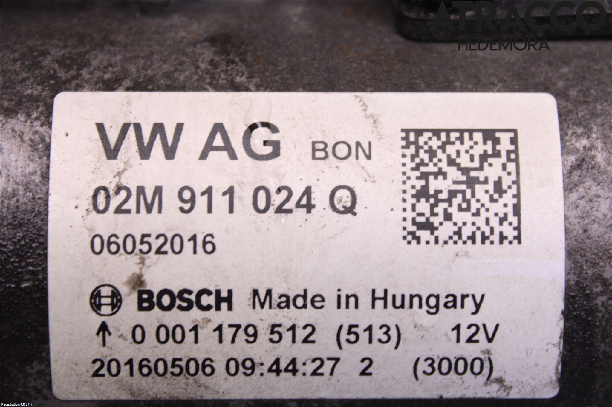 Volkswagen VW POLO 10-17 Startmotor