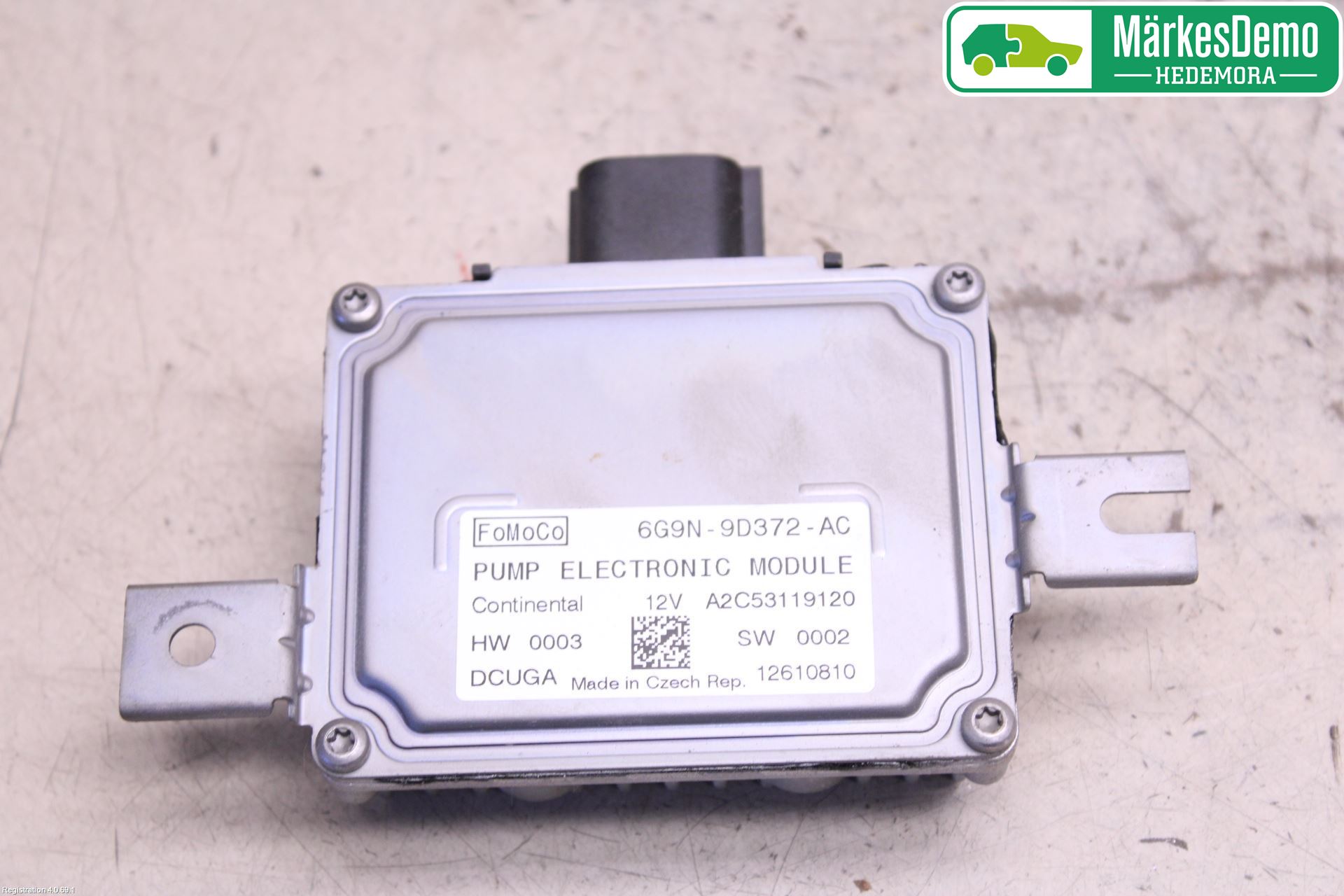 Volvo S60 11-13 Styreenhet Drivstoffpumpe