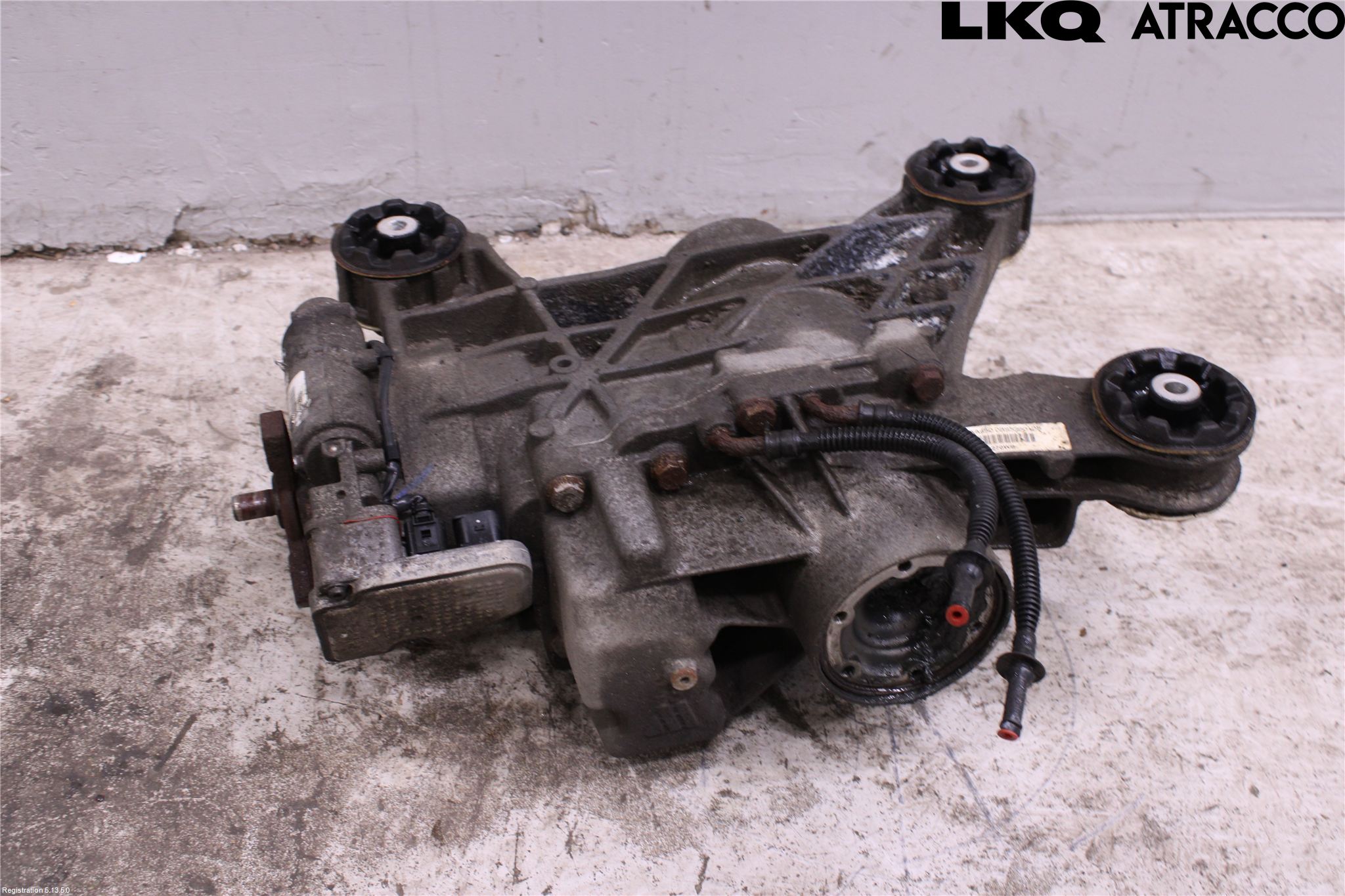 Volkswagen VW PASSAT 11-14 Bakaksel Kardang Bak -Diff