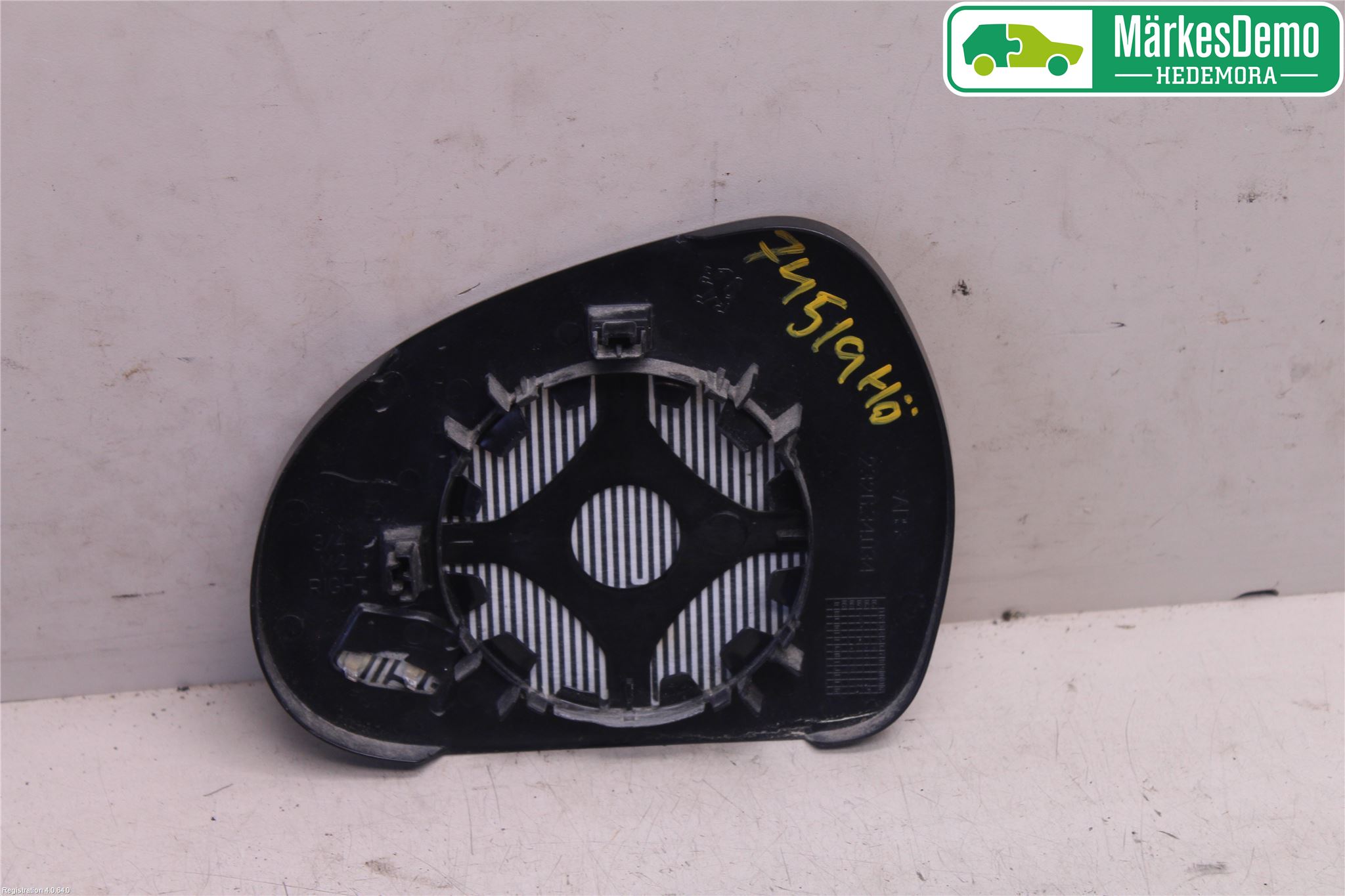 Peugeot 207 Speil Glass H