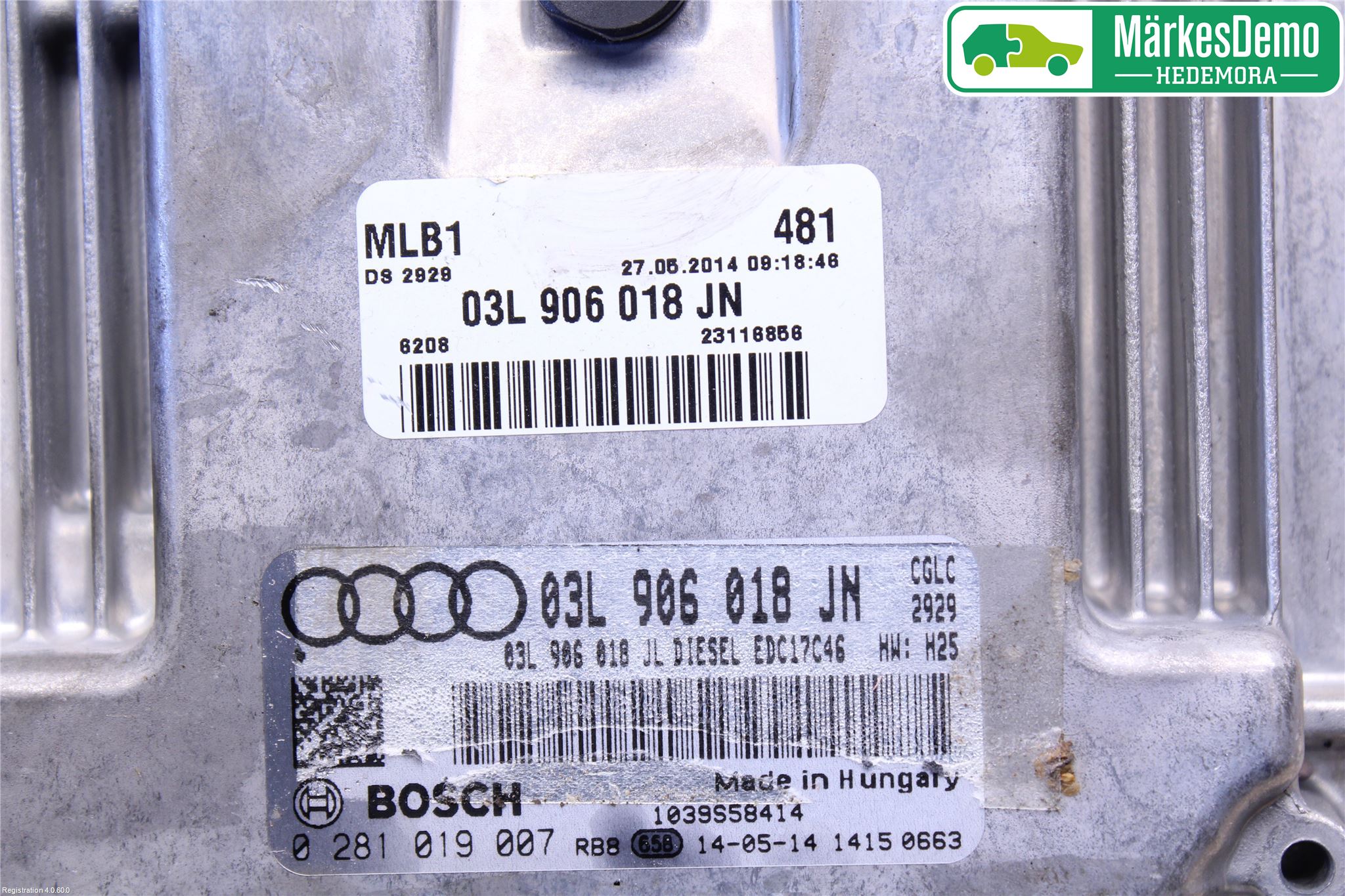 Audi Q5 09-16 Styreenhet Innsprøytning