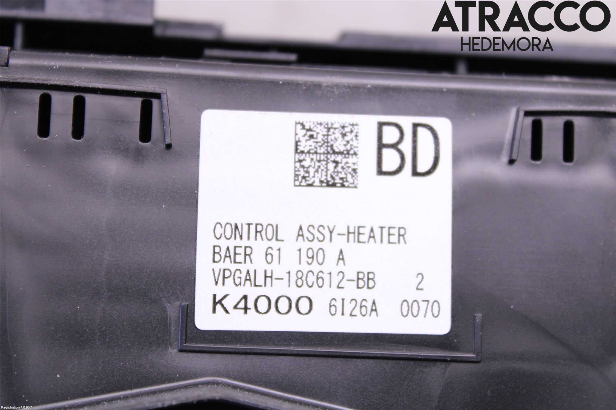 Mazda 3 III 14-19 Varme Ac Betjening-Display
