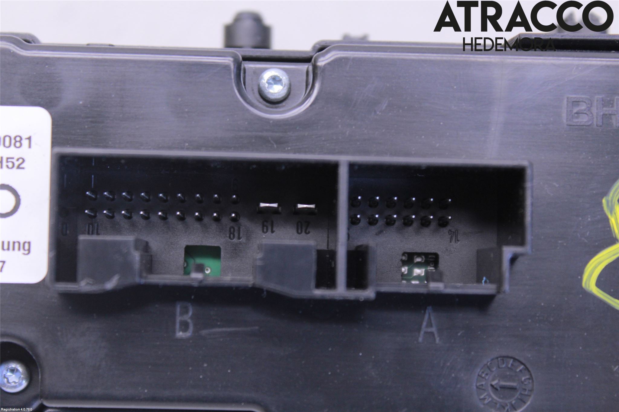 Audi Q7/SQ7 Varme Ac Betjening-Display