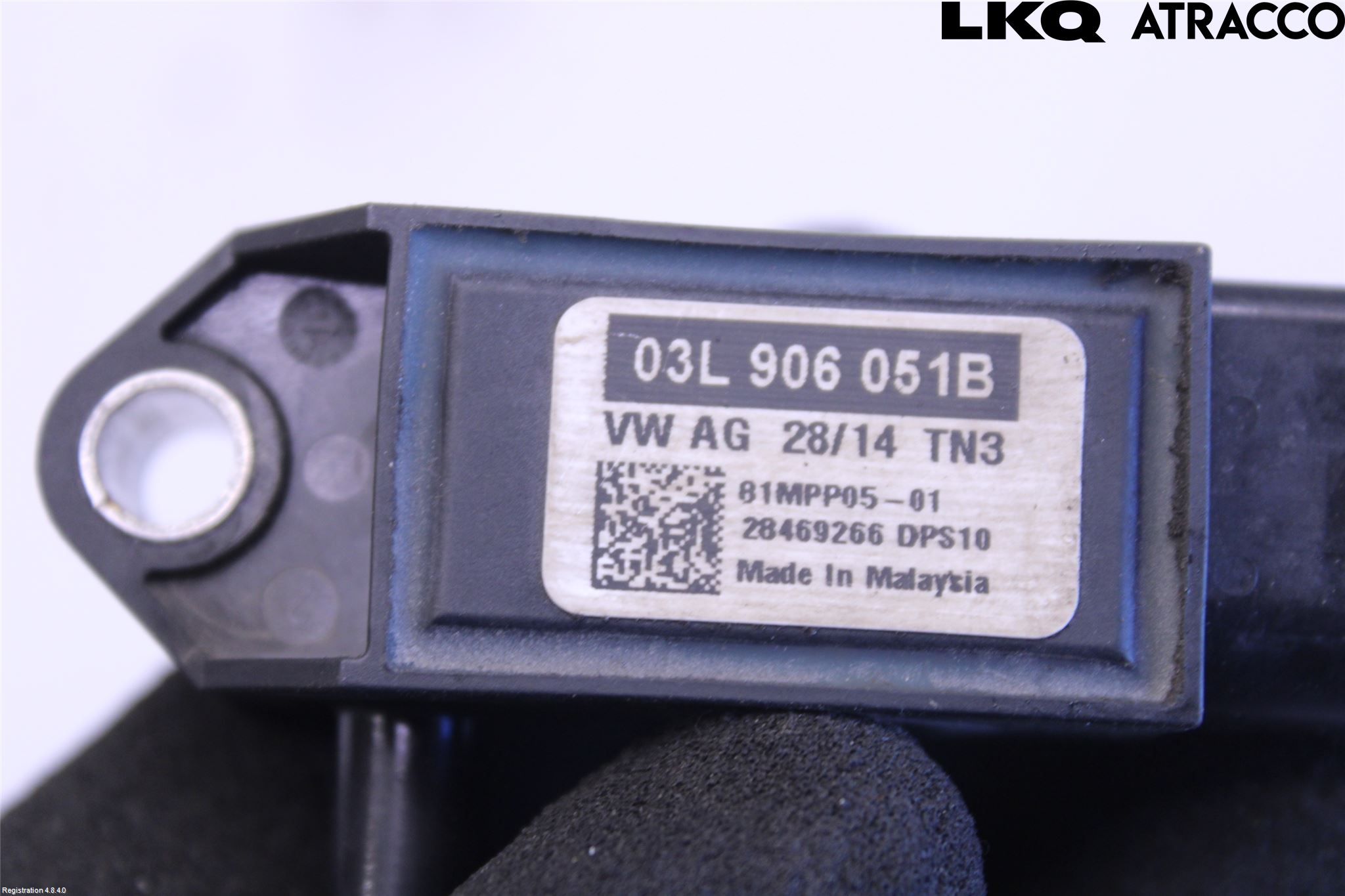 Audi Q5 09-16 Sensor Temp-Trykk Avgass