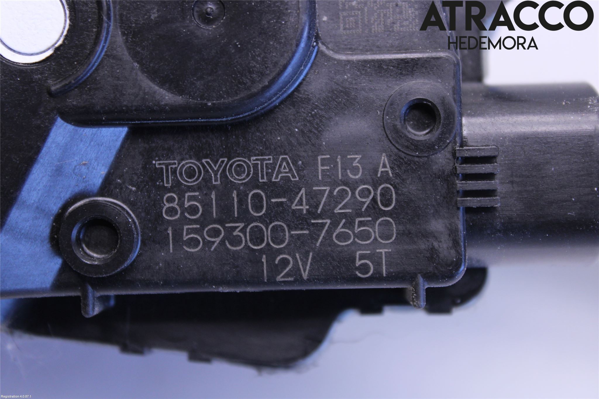 Toyota PRIUS ZVW30 09-20 Viskermotor Frontrute