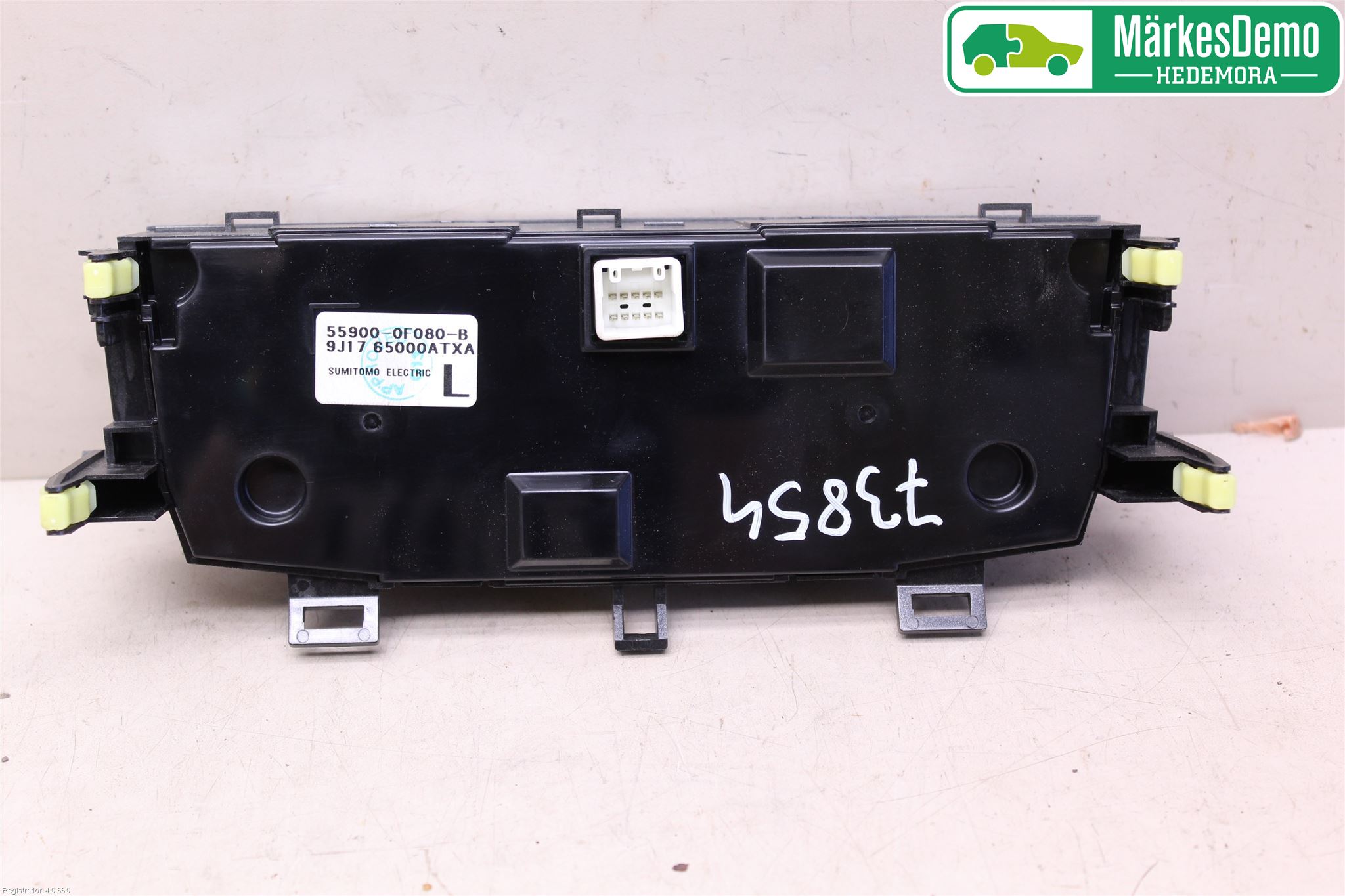 Toyota VERSO 09-18 Varme Ac Betjening-Display