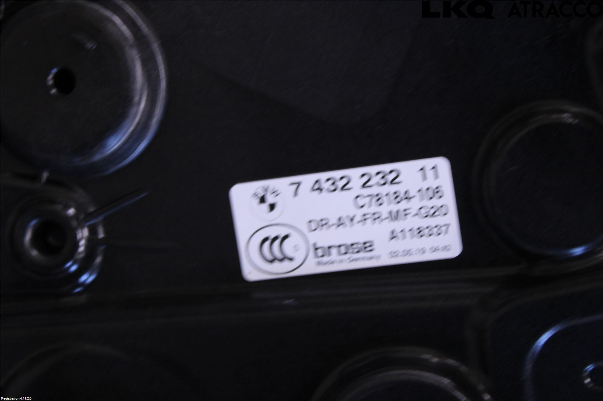 BMW 3 G20/G21/G80/G81 19- Vindusheis El Komp