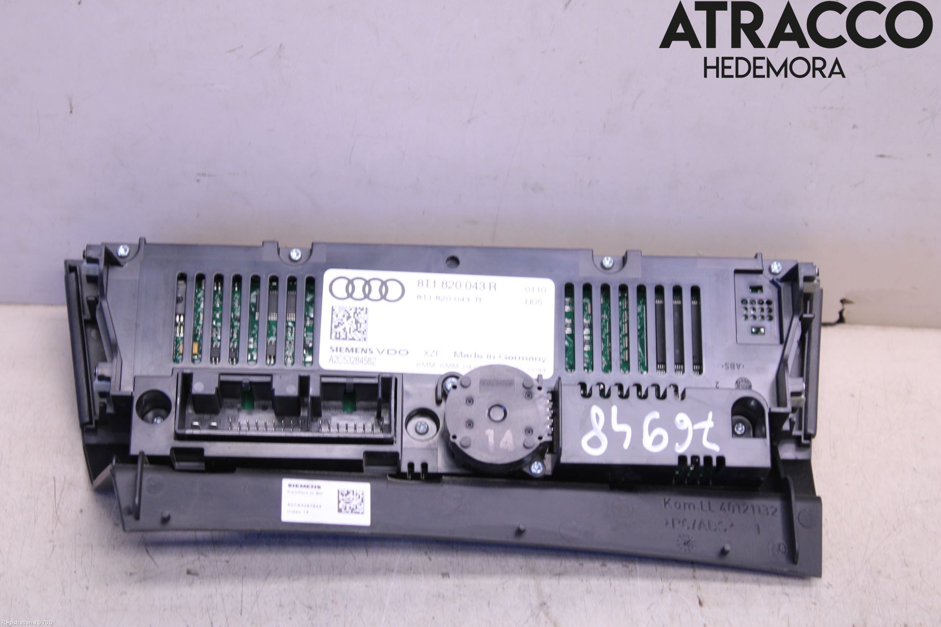 Audi A5 07-16 Varme Ac Betjening-Display