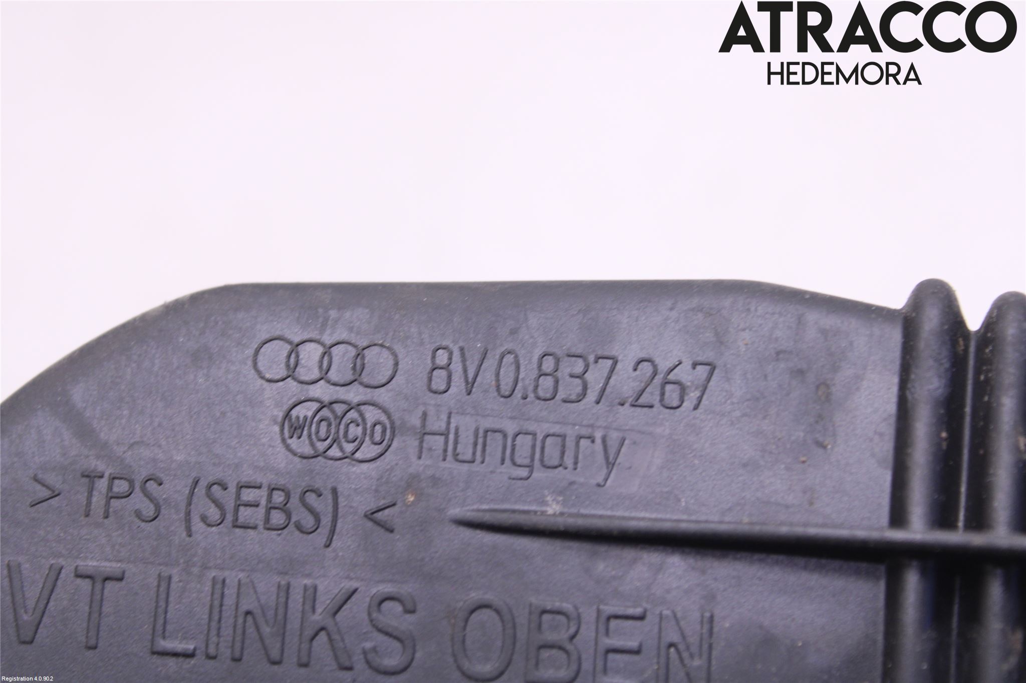 Audi A3/S3 8V 13-20 Dørstopper