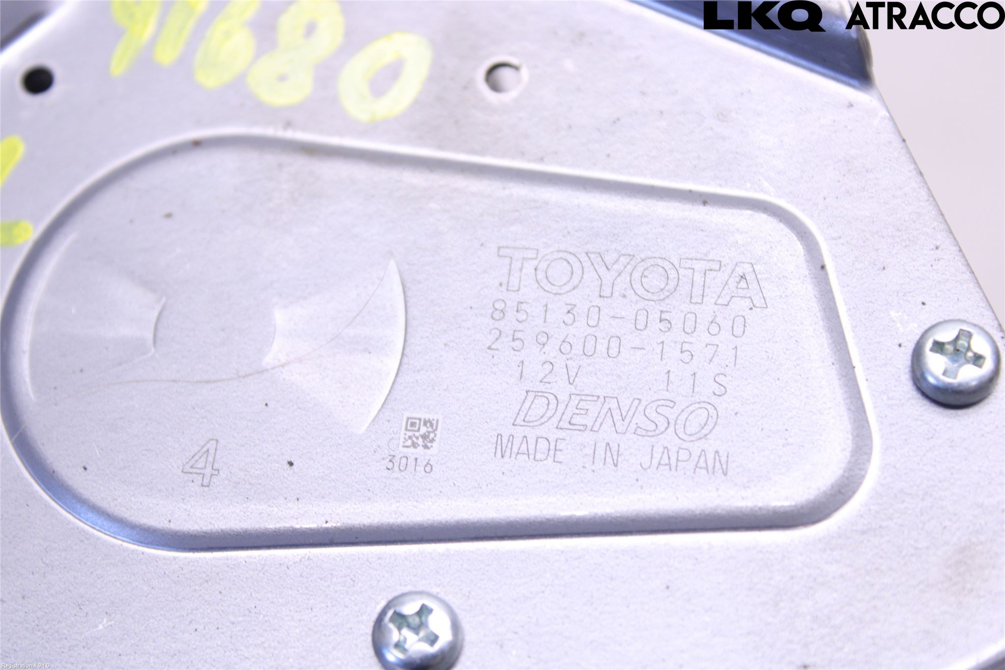Toyota AVENSIS 16-18 Viskermotor Bakluke