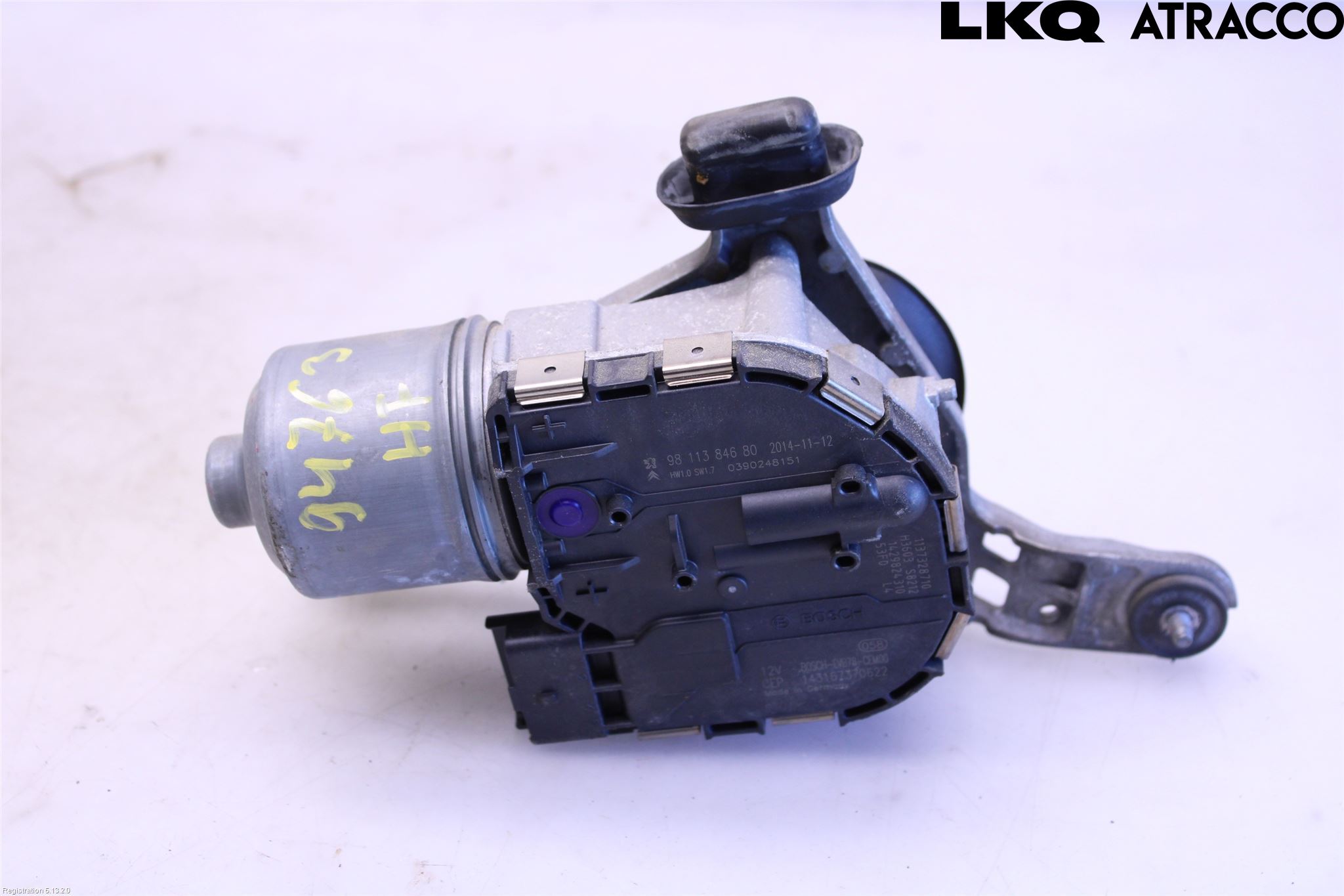 Citroen C4 PICASSO 14-18 Viskermotor Frontrute
