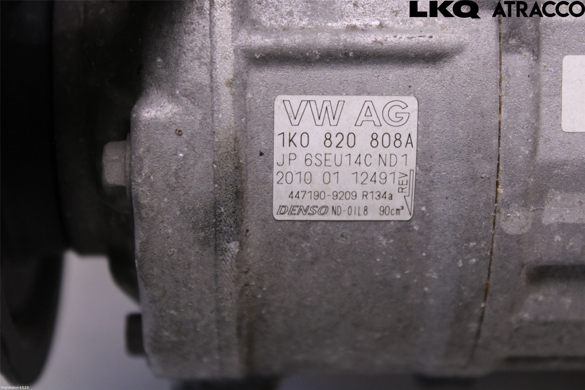 Volkswagen VW PASSAT CC 08-16 Varme Ac Kompressor