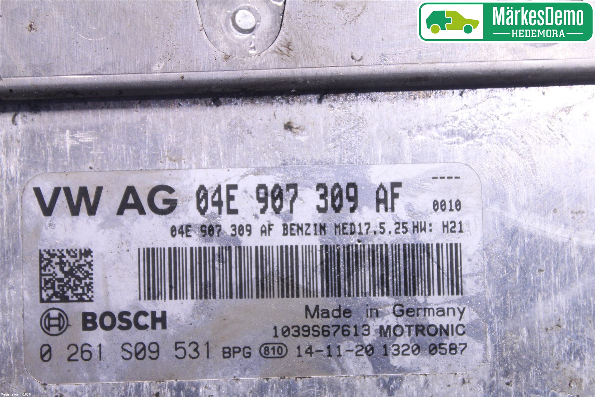 Volkswagen VW POLO 10-17 Styreenhet Innsprøytning