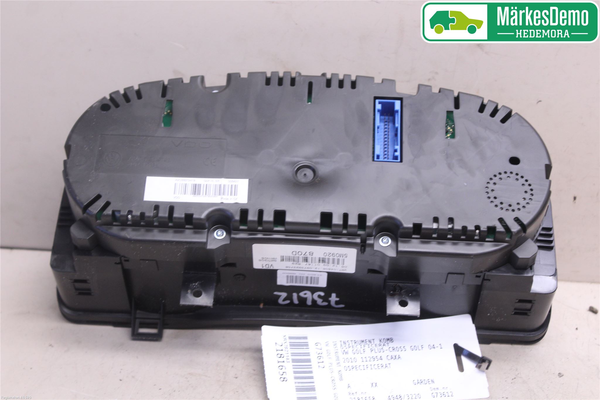 Volkswagen VW GOLF PLUS/CROSS GOLF 04-14 Instr Kombinert