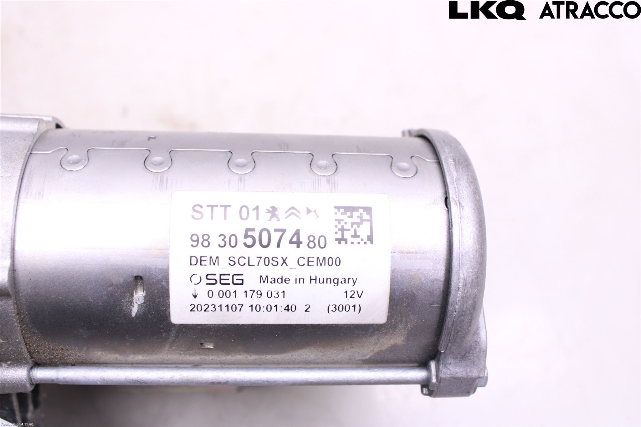 Peugeot 408 22- Startmotor