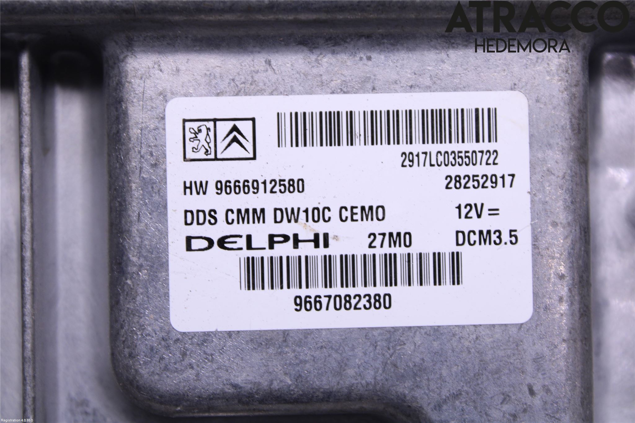 Citroen C5 08-17 Styreenhet Dieselpumpe