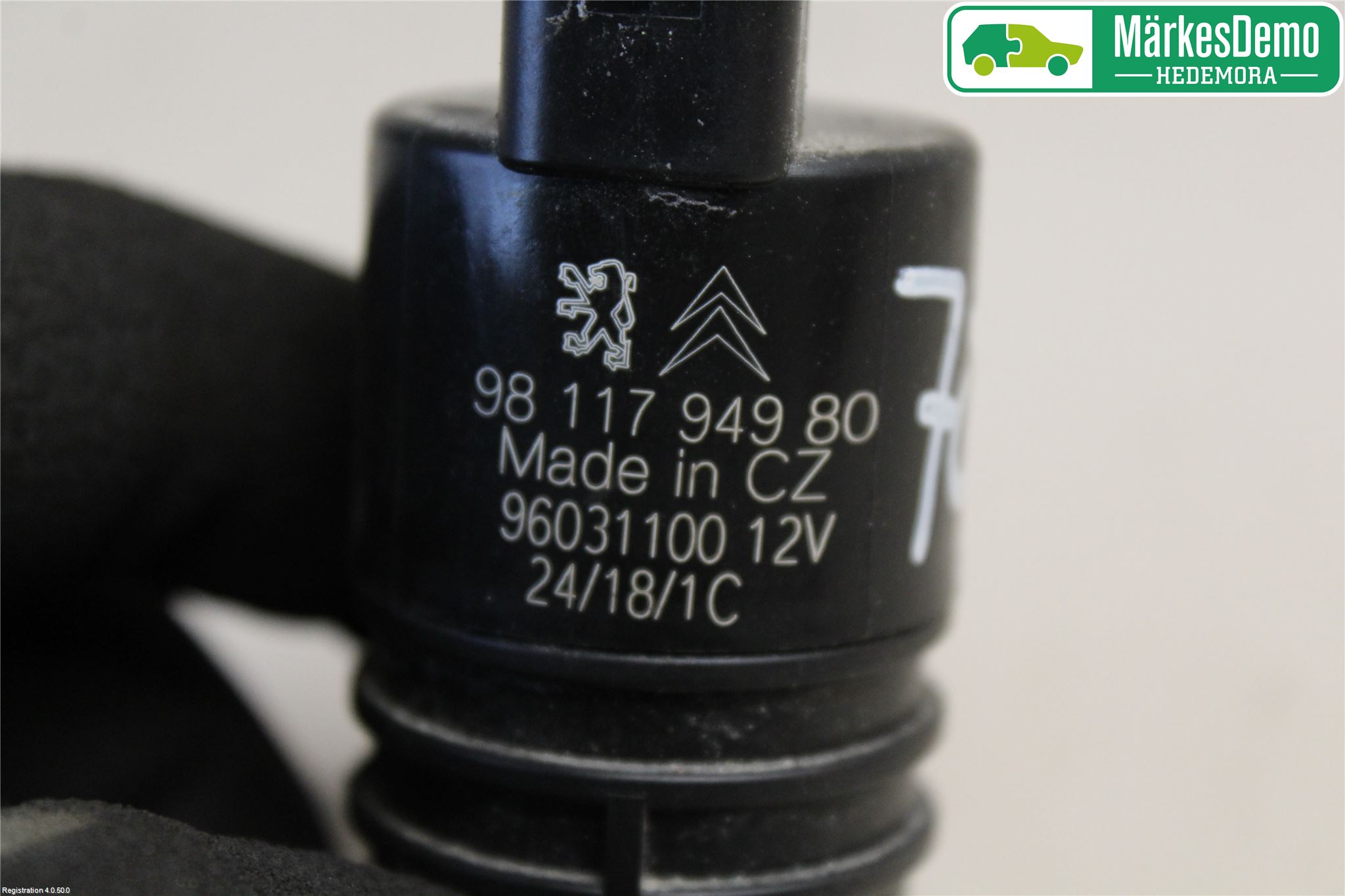Peugeot EXPERT/E-EXPERT 17- Spylerpumpe Frontrute