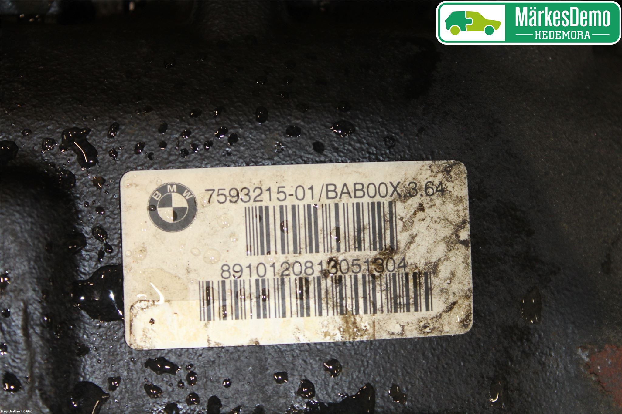 BMW X1 E84 10-15 Bakaksel Kardang Bak -Diff