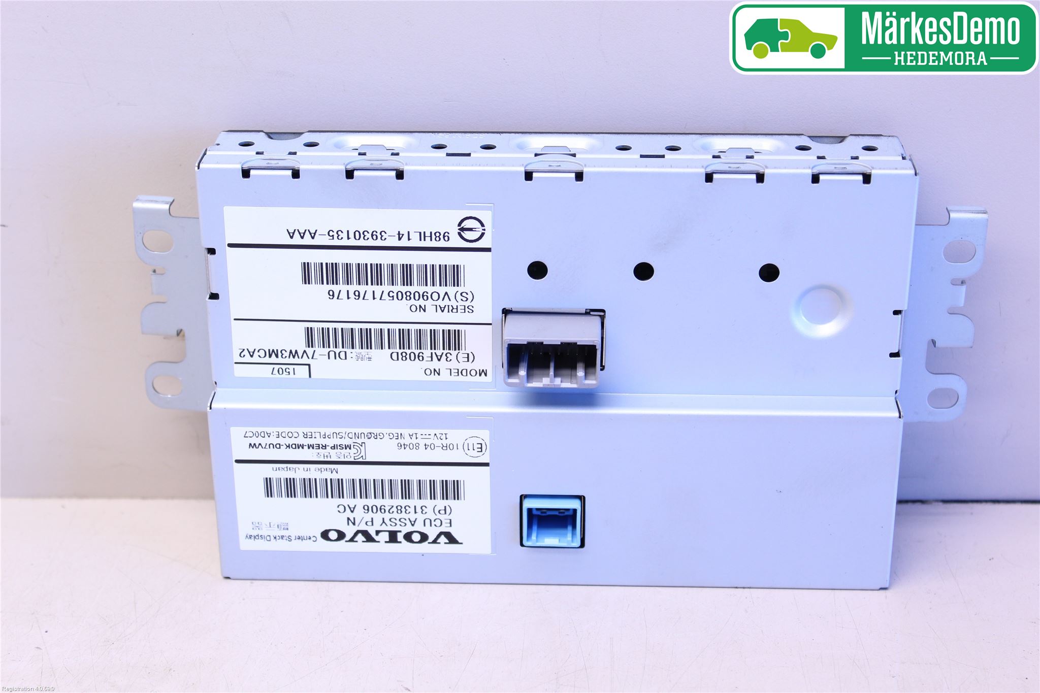 Volvo V70 14-16 Instr Skjerm Dvd-Gps-Ac-Tlf